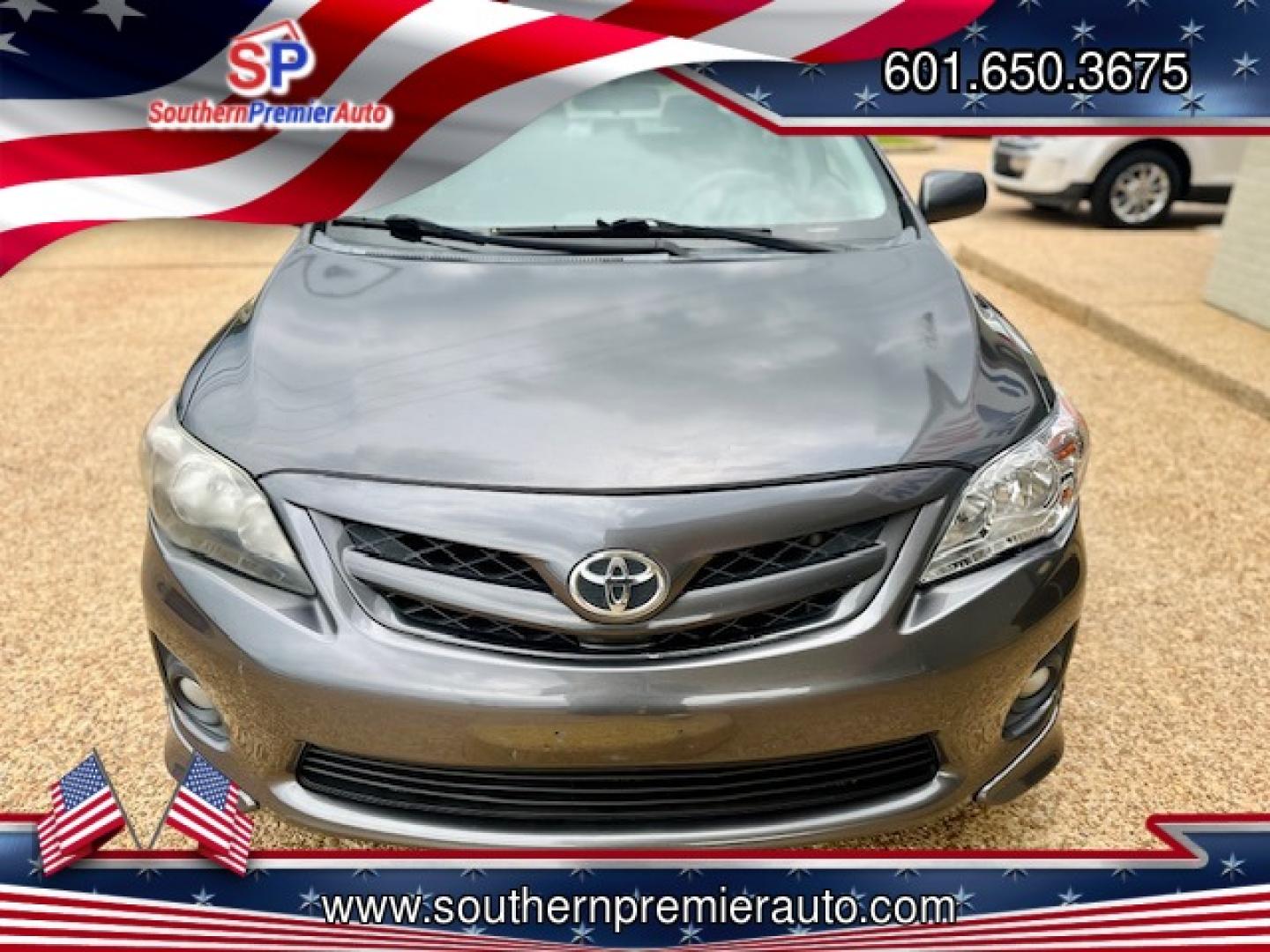 2011 GRAY TOYOTA COROLLA BASE; S; LE; (2T1BU4EEXBC) , located at 922 W. Beacon St., Philadelphia, MS, 39350, (601) 650-3675, 32.770447, -89.127151 - Photo#1