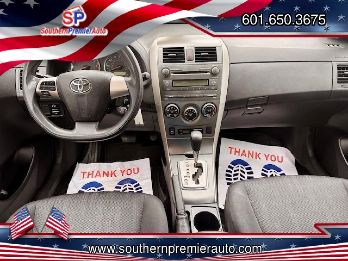 2011 GRAY TOYOTA COROLLA BASE; S; LE; (2T1BU4EEXBC) , located at 922 W. Beacon St., Philadelphia, MS, 39350, (601) 650-3675, 32.770447, -89.127151 - Photo#16