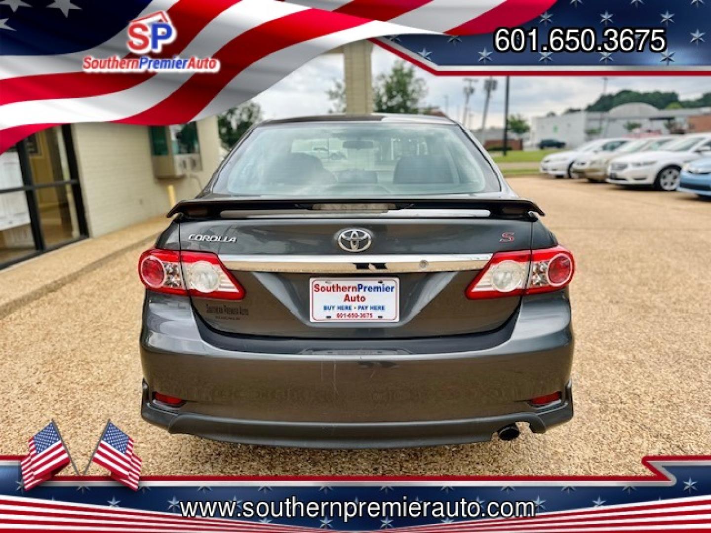 2011 GRAY TOYOTA COROLLA BASE; S; LE; (2T1BU4EEXBC) , located at 922 W. Beacon St., Philadelphia, MS, 39350, (601) 650-3675, 32.770447, -89.127151 - Photo#4