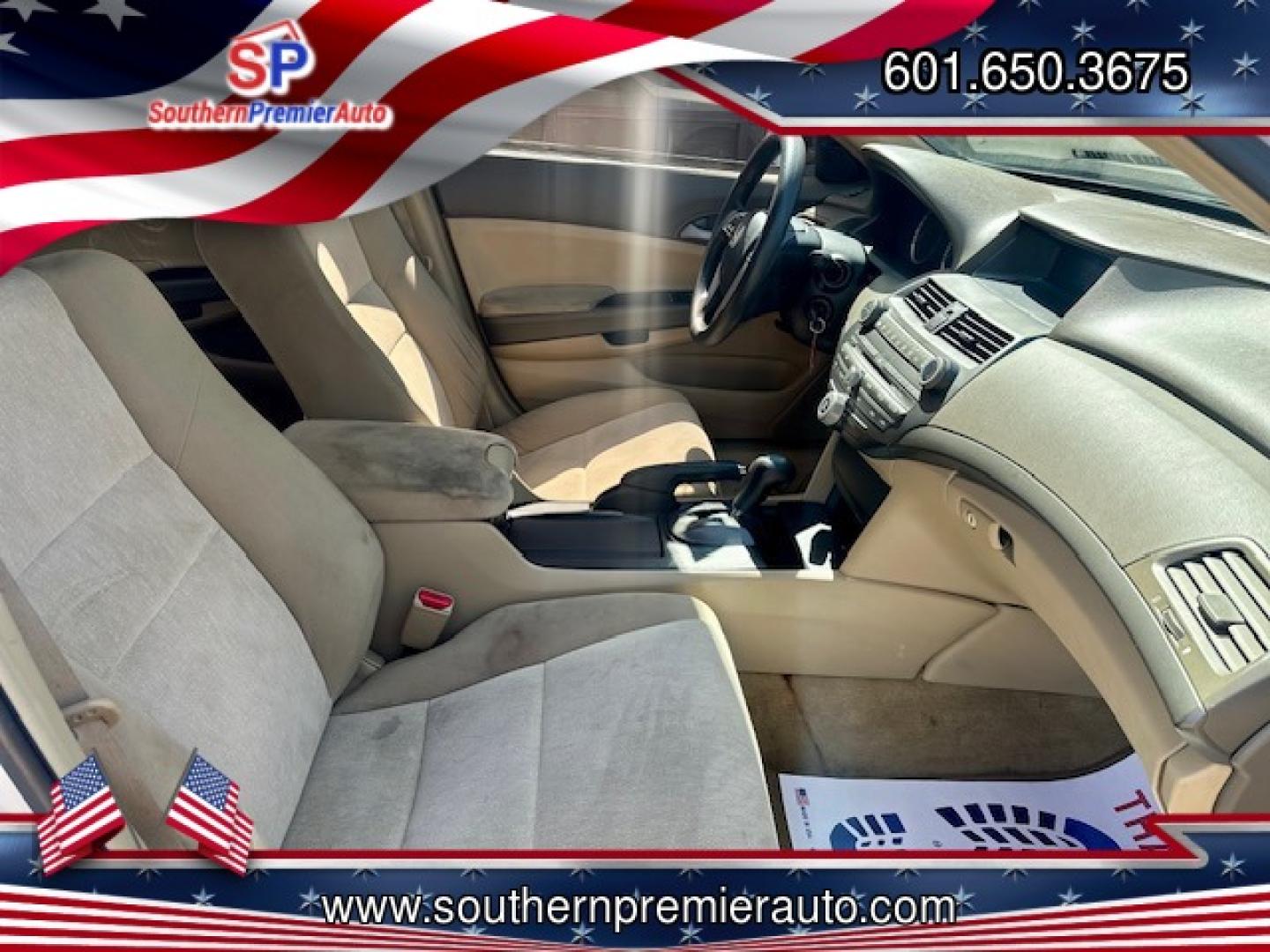 2008 WHITE /Grey HONDA ACCORD LX-P LX-P (1HGCP26468A) with an 2.4L L4 DOHC 16V engine, 5-Speed Automatic Overdrive transmission, located at 922 W. Beacon St., Philadelphia, MS, 39350, (601) 650-3675, 32.770447, -89.127151 - Title: 2008 Honda Accord LX-P Year: 2008 Make: Honda Model: Accord Engine: 2.4L L4 DOHC 16V Body: SEDAN 4-DR Transmission: 5-Speed Automatic Overdrive Drive Type :FWD Mpg City: 21 Mpg: 31 Trim: LX-P - Photo#10