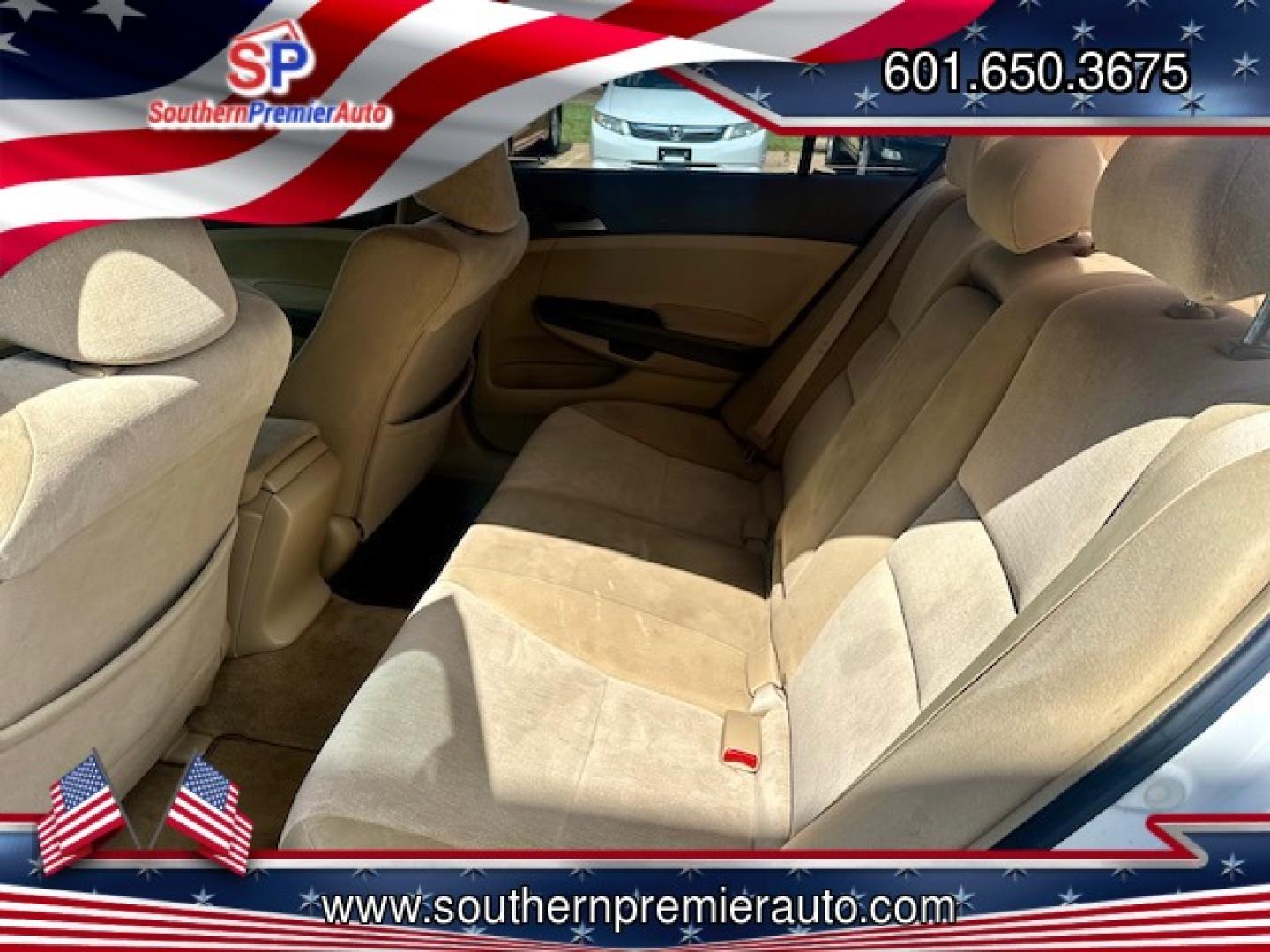 2008 WHITE /Grey HONDA ACCORD LX-P LX-P (1HGCP26468A) with an 2.4L L4 DOHC 16V engine, 5-Speed Automatic Overdrive transmission, located at 922 W. Beacon St., Philadelphia, MS, 39350, (601) 650-3675, 32.770447, -89.127151 - Title: 2008 Honda Accord LX-P Year: 2008 Make: Honda Model: Accord Engine: 2.4L L4 DOHC 16V Body: SEDAN 4-DR Transmission: 5-Speed Automatic Overdrive Drive Type :FWD Mpg City: 21 Mpg: 31 Trim: LX-P - Photo#13