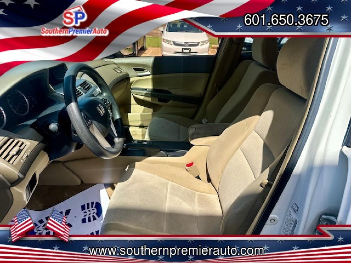 2008 WHITE /Grey HONDA ACCORD LX-P LX-P (1HGCP26468A) with an 2.4L L4 DOHC 16V engine, 5-Speed Automatic Overdrive transmission, located at 922 W. Beacon St., Philadelphia, MS, 39350, (601) 650-3675, 32.770447, -89.127151 - Title: 2008 Honda Accord LX-P Year: 2008 Make: Honda Model: Accord Engine: 2.4L L4 DOHC 16V Body: SEDAN 4-DR Transmission: 5-Speed Automatic Overdrive Drive Type :FWD Mpg City: 21 Mpg: 31 Trim: LX-P - Photo#9