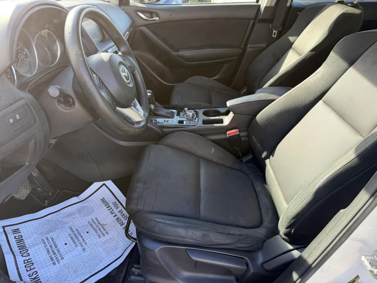 2016 WHITE /Grey MAZDA CX-5 SPORT Sport (JM3KE2BY6G0) with an 2.5L L4 DOHC 16V engine, 6-Speed Automatic transmission, located at 922 W. Beacon St., Philadelphia, MS, 39350, (601) 650-3675, 32.770447, -89.127151 - Title: 2016 Mazda CX-5 Sport AT Year: 2016 Make: Mazda Model: CX-5 Engine: 2.5L L4 DOHC 16V Body: SPORT UTILITY 4-DR Transmission: 6-Speed Automatic Drive Type: FWD Mpg City: 26 Mpg: 33 Trim: Sport AT - Photo#9