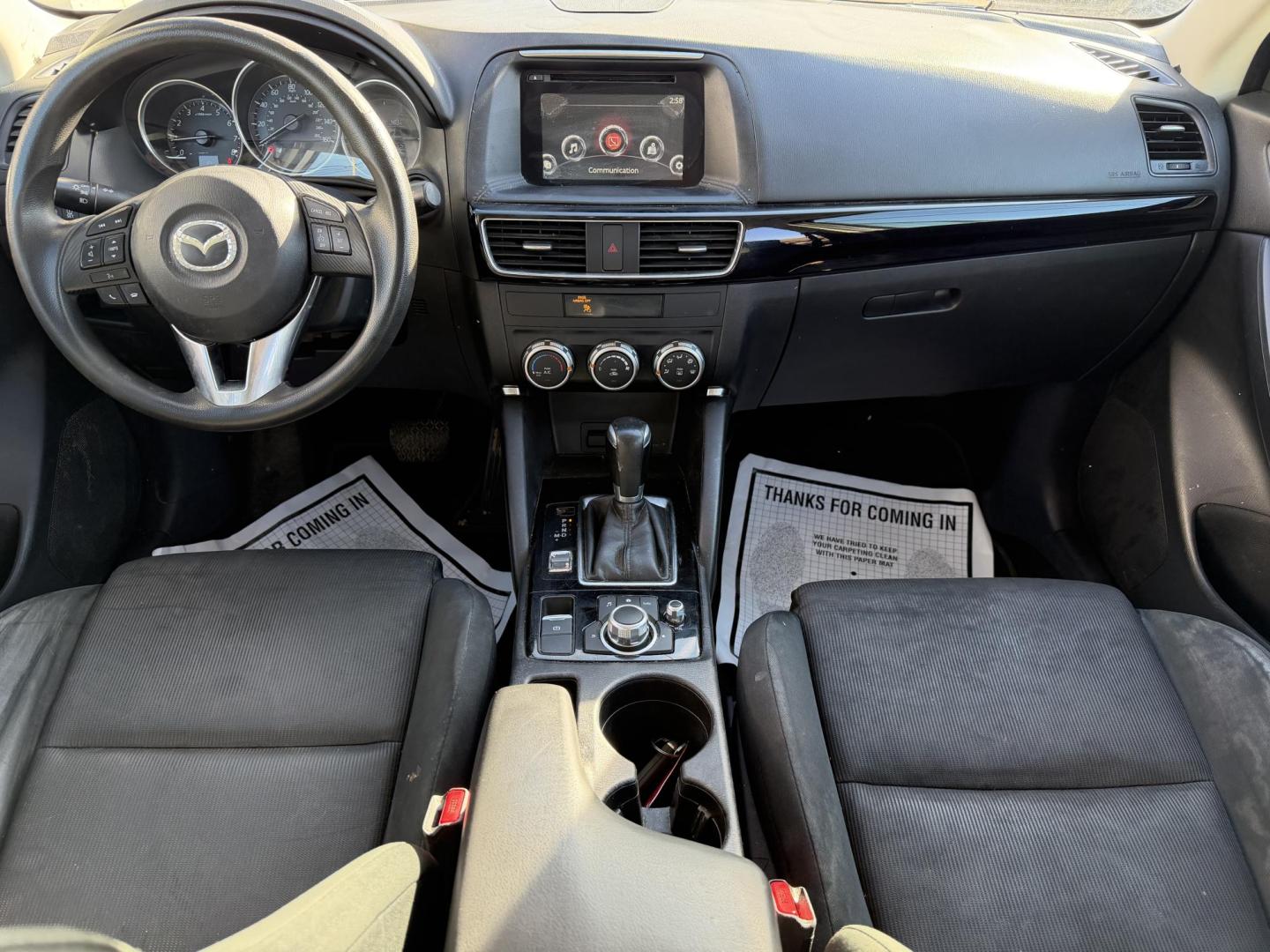 2016 WHITE /Grey MAZDA CX-5 SPORT Sport (JM3KE2BY6G0) with an 2.5L L4 DOHC 16V engine, 6-Speed Automatic transmission, located at 922 W. Beacon St., Philadelphia, MS, 39350, (601) 650-3675, 32.770447, -89.127151 - Title: 2016 Mazda CX-5 Sport AT Year: 2016 Make: Mazda Model: CX-5 Engine: 2.5L L4 DOHC 16V Body: SPORT UTILITY 4-DR Transmission: 6-Speed Automatic Drive Type: FWD Mpg City: 26 Mpg: 33 Trim: Sport AT - Photo#16