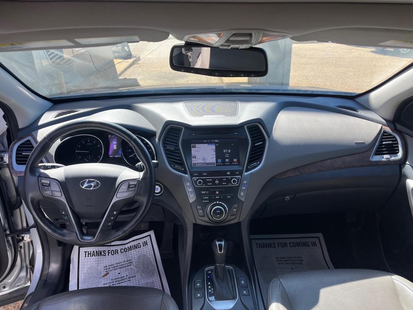 2017 SILVER HYUNDAI SANTA FE XL LIMITED (KM8SR4HF8HU) , located at 922 W. Beacon St., Philadelphia, MS, 39350, (601) 650-3675, 32.770447, -89.127151 - Title: 2017 Hyundai Santa Fe Ultimate Year: 2017 Make: Hyundai Model: Santa Fe Engine: 3.3L V6 DOHC 24V Body: SPORT UTILITY 4-DR Transmission: 6A Drive Type: FWD Mpg City: 17 Mpg: 23 Trim: Ultimate - Photo#6