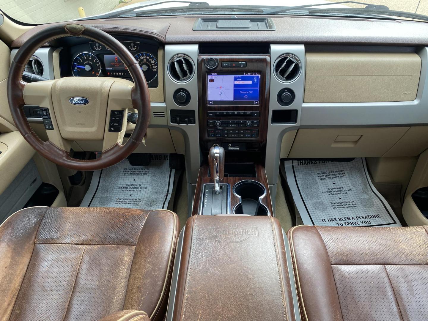 2011 WHITE FORD F-150 KING RANCH (1FTFW1ET1BK) , located at 922 W. Beacon St., Philadelphia, MS, 39350, (601) 650-3675, 32.770447, -89.127151 - Photo#13