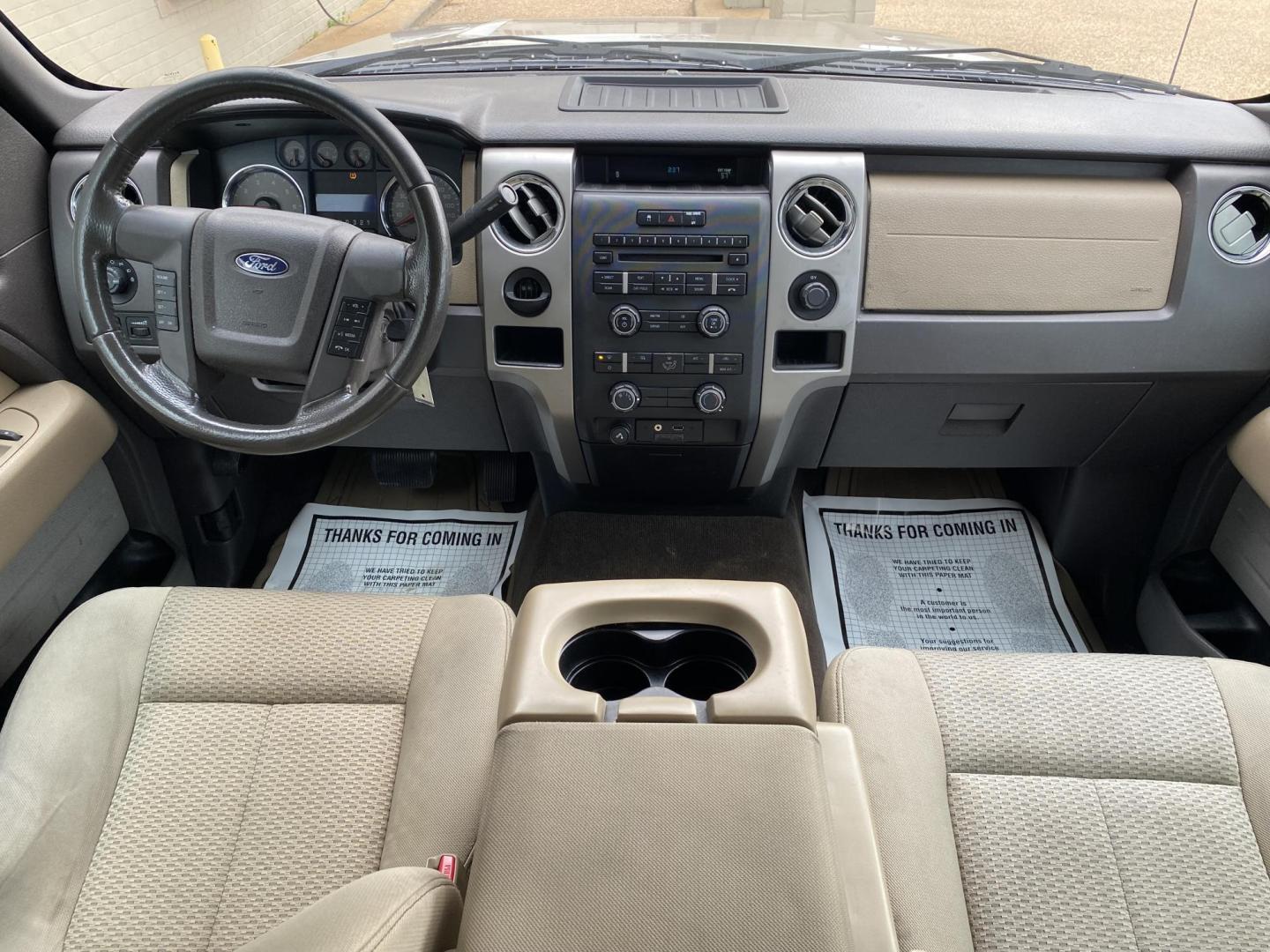 2009 TAN FORD F-150 XLT (1FTRW12849F) , located at 922 W. Beacon St., Philadelphia, MS, 39350, (601) 650-3675, 32.770447, -89.127151 - Photo#12