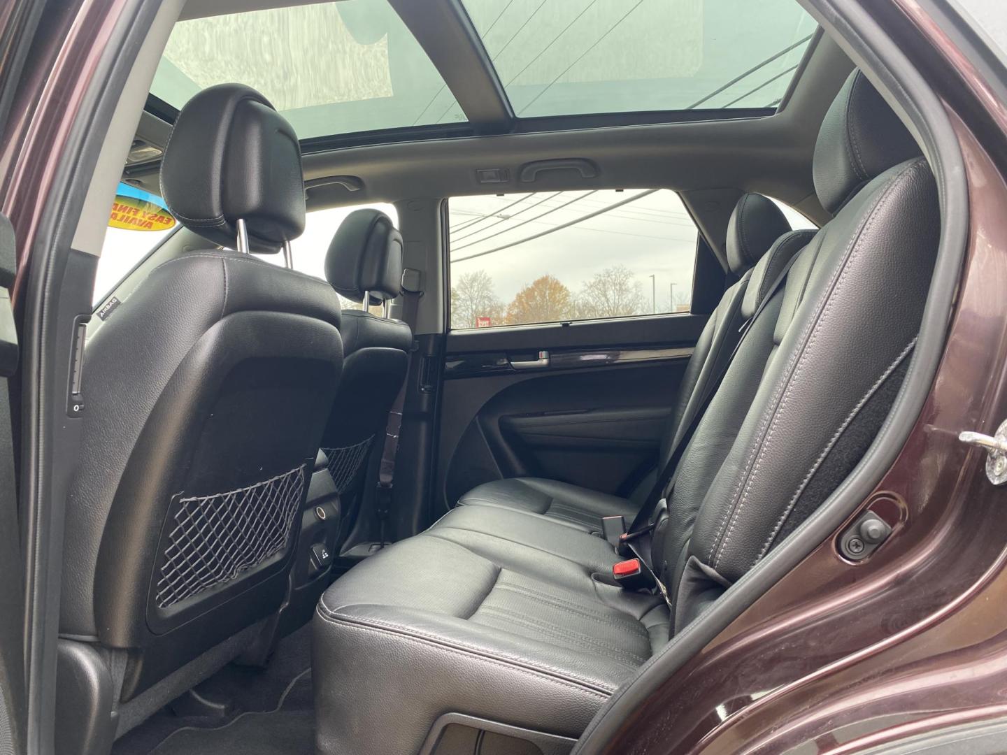 2014 BURGANDY KIA SORENTO EX (5XYKU4A75EG) , located at 922 W. Beacon St., Philadelphia, MS, 39350, (601) 650-3675, 32.770447, -89.127151 - Photo#9