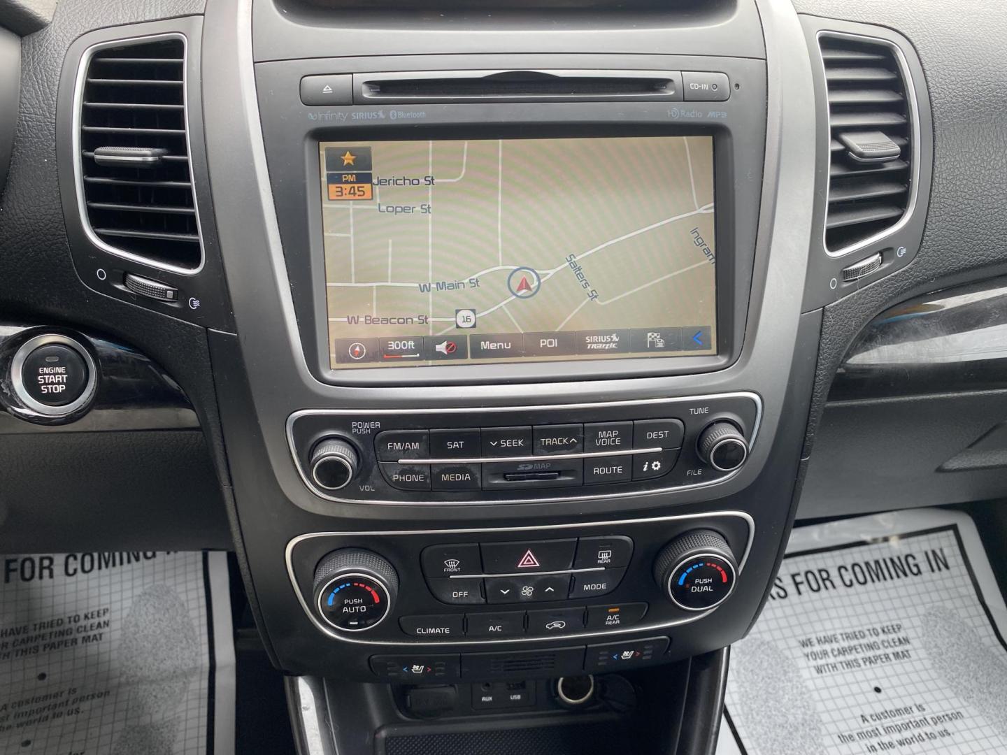 2014 BURGANDY KIA SORENTO EX (5XYKU4A75EG) , located at 922 W. Beacon St., Philadelphia, MS, 39350, (601) 650-3675, 32.770447, -89.127151 - Photo#14