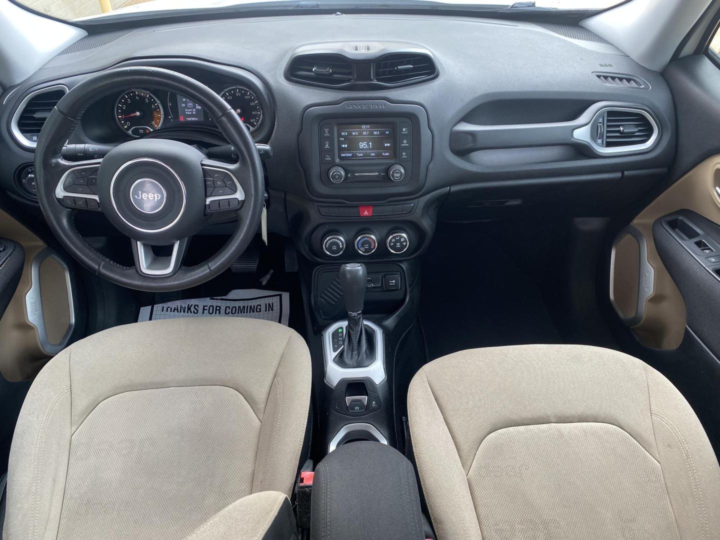 2015 WHITE JEEP RENEGADE (ZACCJABT0FP) , located at 922 W. Beacon St., Philadelphia, MS, 39350, (601) 650-3675, 32.770447, -89.127151 - Photo#13