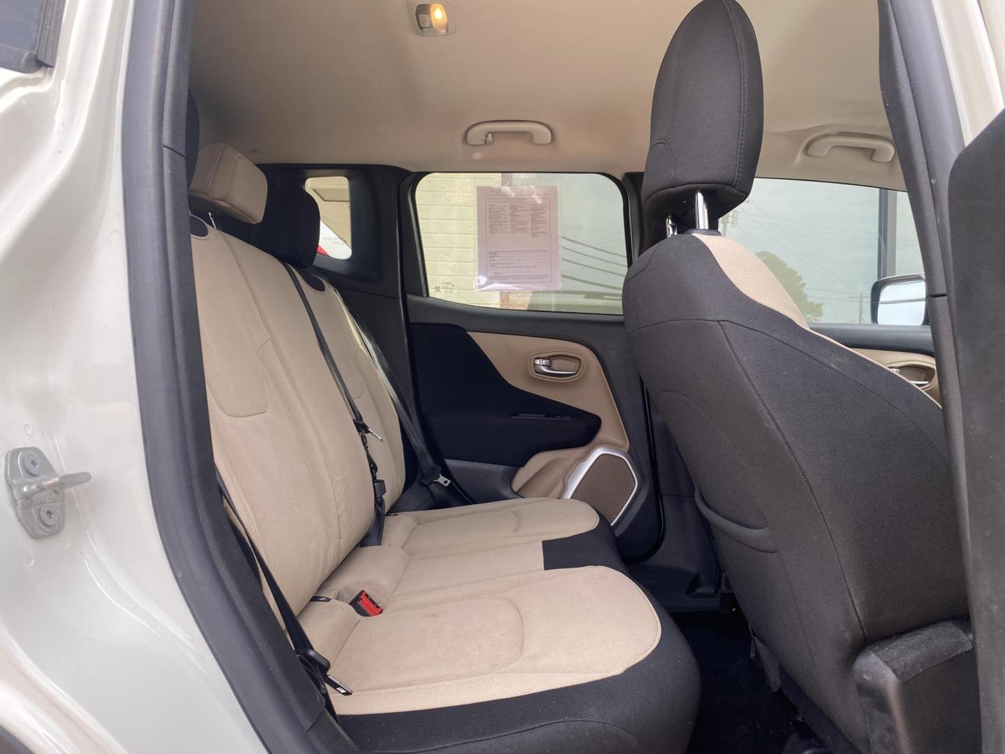 2015 WHITE JEEP RENEGADE (ZACCJABT0FP) , located at 922 W. Beacon St., Philadelphia, MS, 39350, (601) 650-3675, 32.770447, -89.127151 - Photo#11