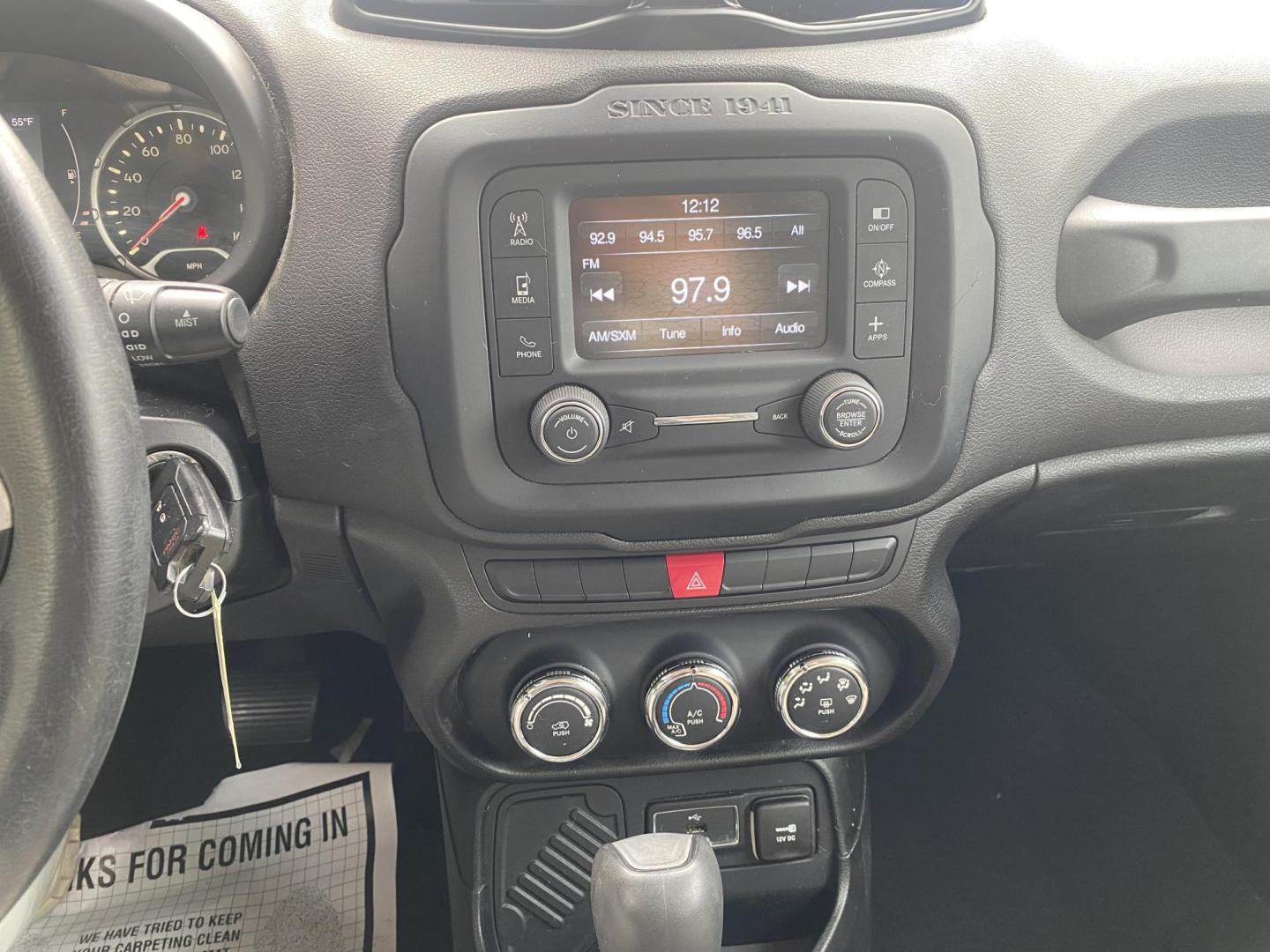 2015 WHITE JEEP RENEGADE (ZACCJABT0FP) , located at 922 W. Beacon St., Philadelphia, MS, 39350, (601) 650-3675, 32.770447, -89.127151 - Photo#14