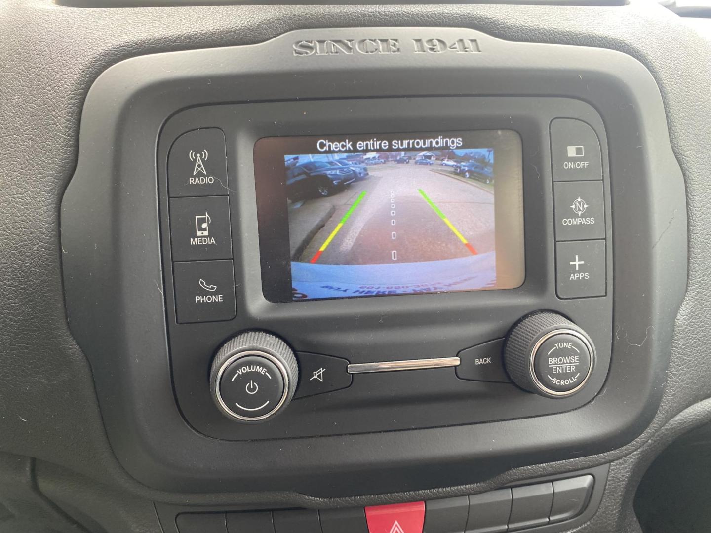 2015 WHITE JEEP RENEGADE (ZACCJABT0FP) , located at 922 W. Beacon St., Philadelphia, MS, 39350, (601) 650-3675, 32.770447, -89.127151 - Photo#15