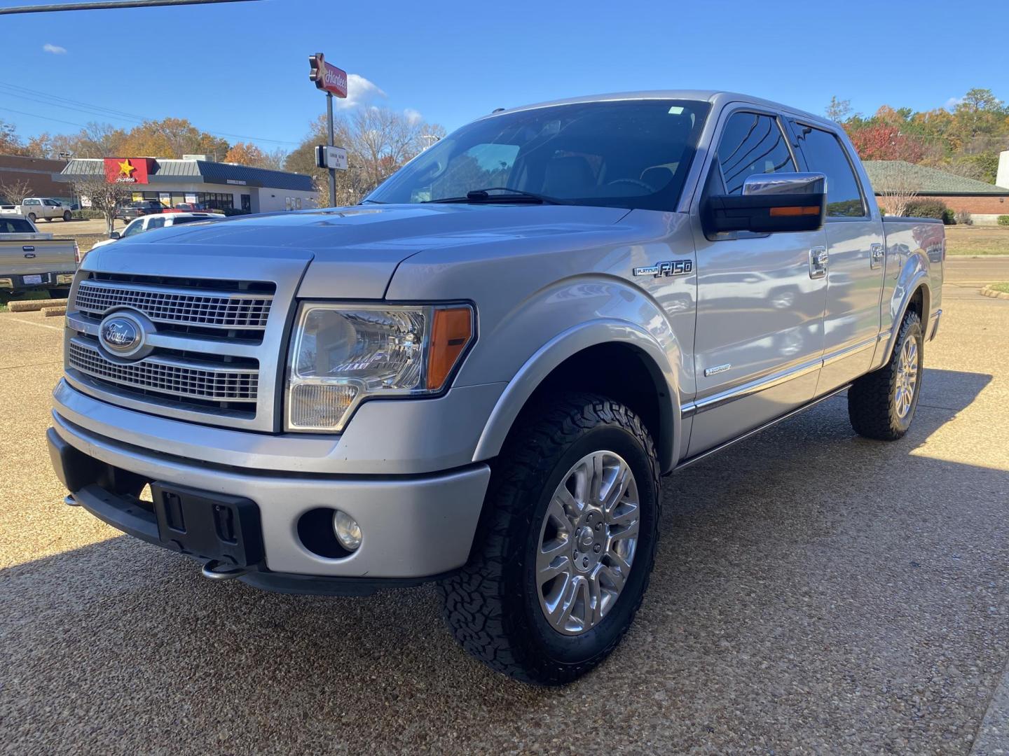 2011 SILVER FORD F-150 PLATINUM (1FTFW1ET9BF) with an 3.5L V6 TURBO engine, Automatic - 6R80 transmission, located at 922 W. Beacon St., Philadelphia, MS, 39350, (601) 650-3675, 32.770447, -89.127151 - 2011 Ford F-150 FX4 SuperCrew 5.5-ft. Bed 4WD Year:2011 Make:Ford Model:F-150 Engine:3.5L V6 Body:CREW CAB PICKUP 4-DR Transmission:4-Speed Automatic Drive Type:4WD Trim:FX4 SuperCrew 5.5-ft. Bed 4WD - Photo#2