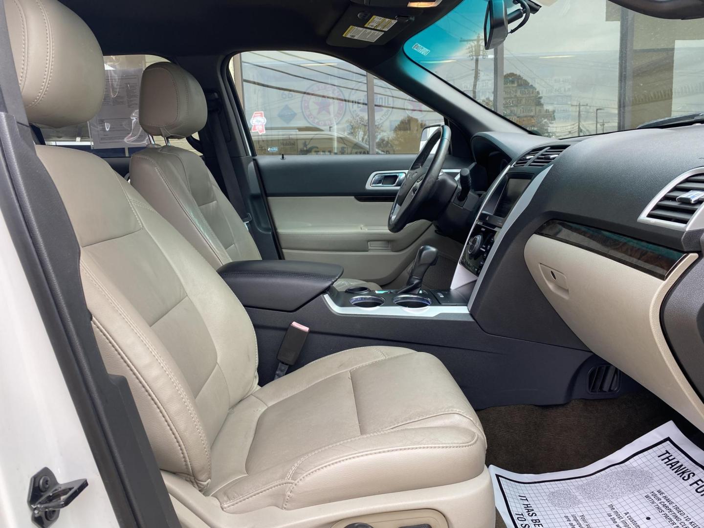 2013 WHITE FORD EXPLORER LIMITED (1FM5K7F82DG) , located at 922 W. Beacon St., Philadelphia, MS, 39350, (601) 650-3675, 32.770447, -89.127151 - Photo#12