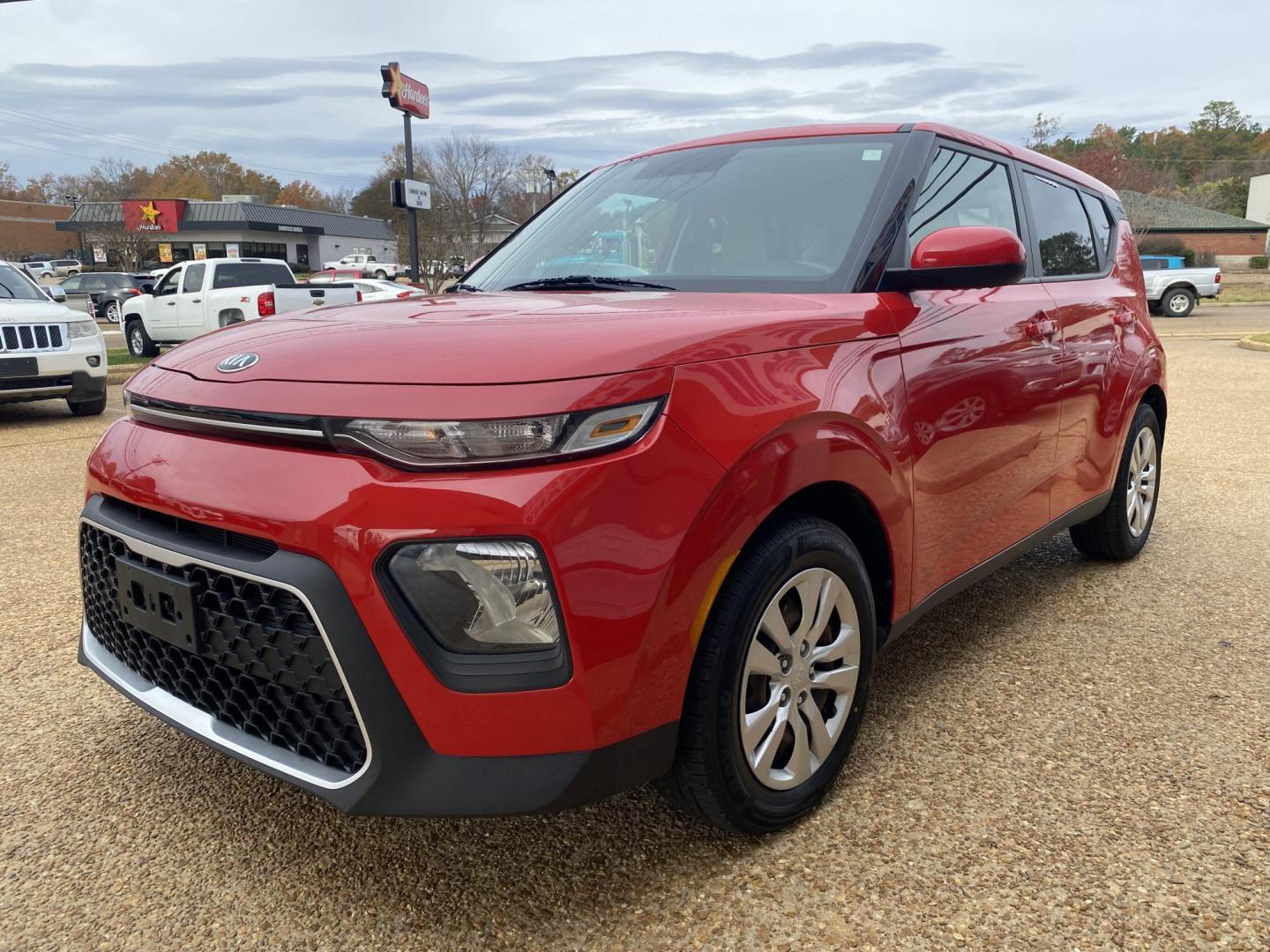 2020 RED KIA SOUL LX (KNDJ23AU0L7) , located at 922 W. Beacon St., Philadelphia, MS, 39350, (601) 650-3675, 32.770447, -89.127151 - Photo#2