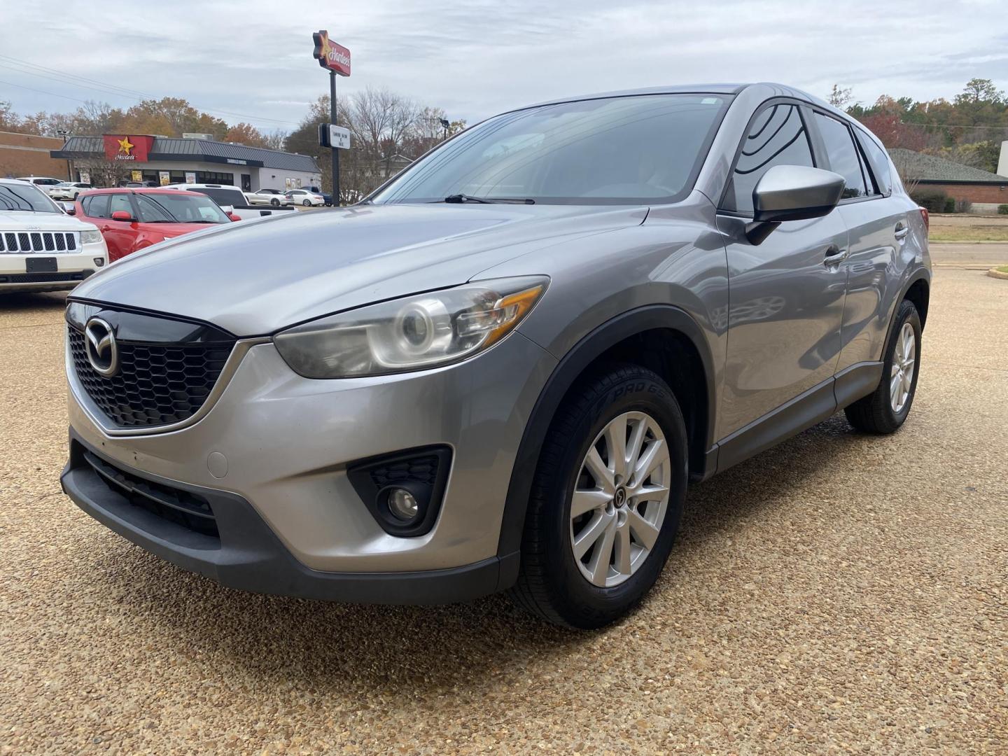 2013 SILVER MAZDA CX-5 TOURING (JM3KE2CE0D0) , located at 922 W. Beacon St., Philadelphia, MS, 39350, (601) 650-3675, 32.770447, -89.127151 - Photo#2