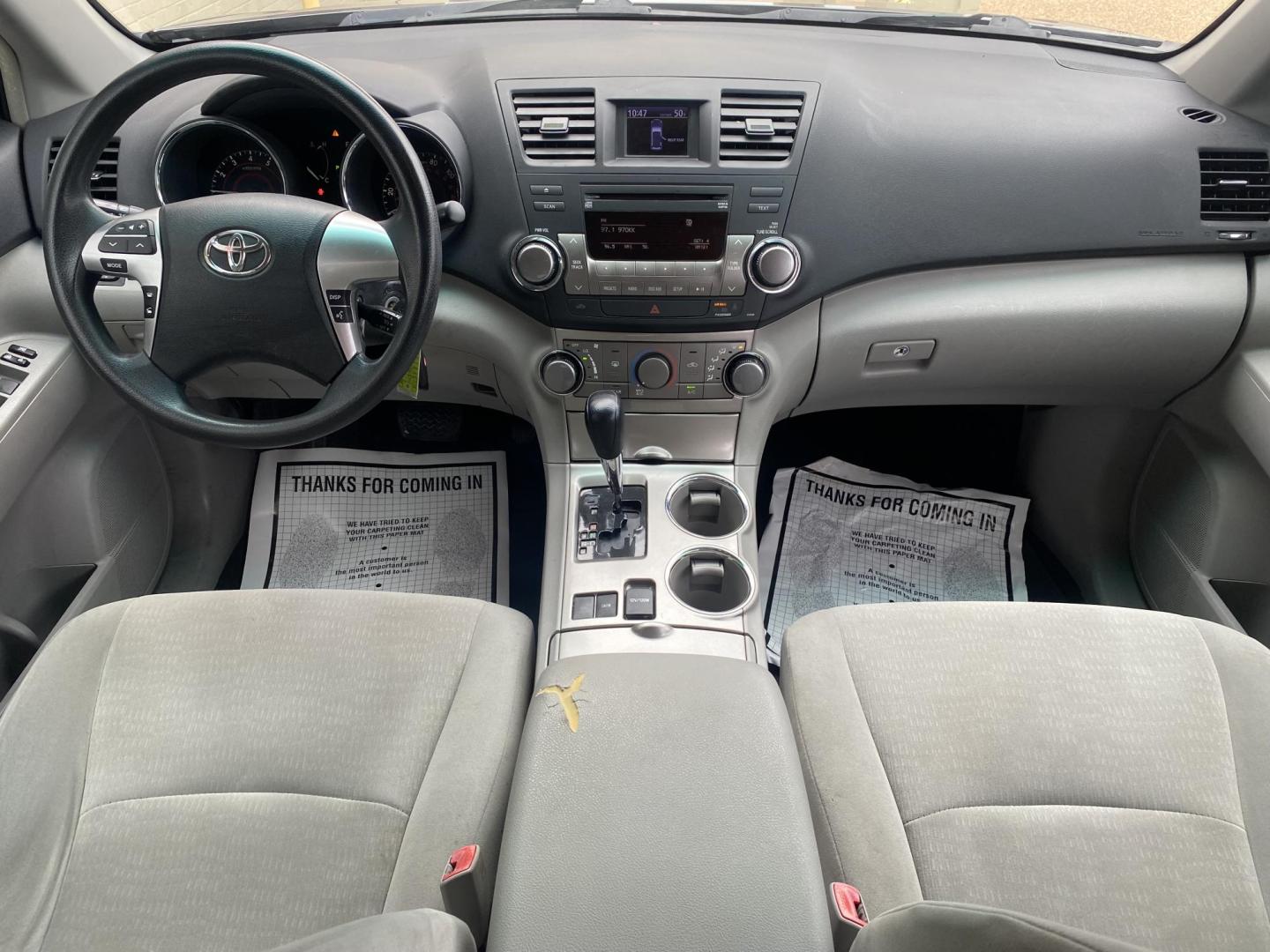 2012 GRAY TOYOTA HIGHLANDER BASE; SE (5TDZK3EHXCS) , located at 922 W. Beacon St., Philadelphia, MS, 39350, (601) 650-3675, 32.770447, -89.127151 - Photo#17