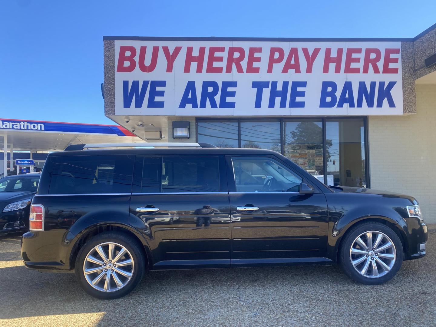 2013 BLACK FORD FLEX LIMITED (2FMHK6DT8DB) , located at 922 W. Beacon St., Philadelphia, MS, 39350, (601) 650-3675, 32.770447, -89.127151 - Photo#6