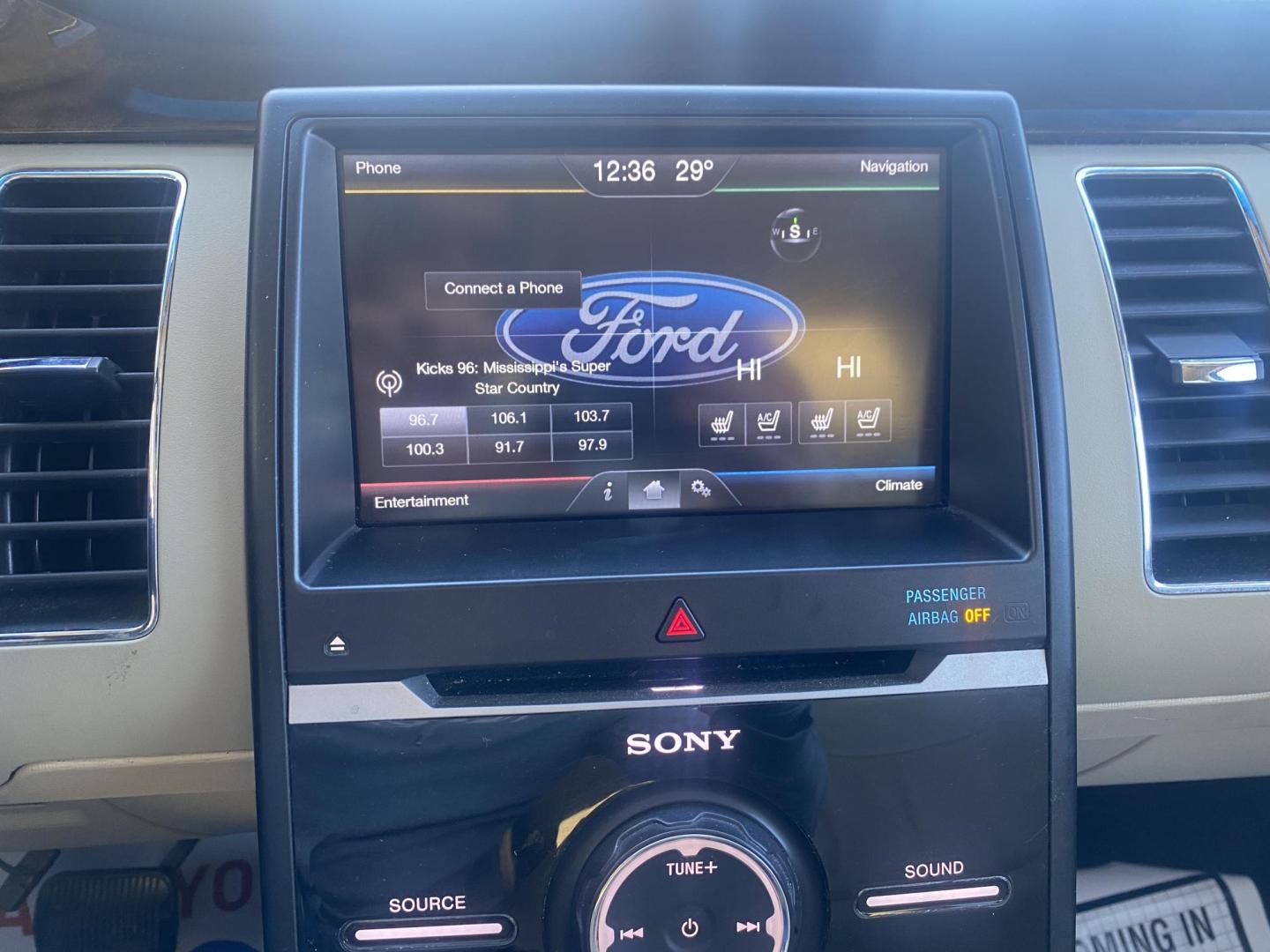2013 BLACK FORD FLEX LIMITED (2FMHK6DT8DB) , located at 922 W. Beacon St., Philadelphia, MS, 39350, (601) 650-3675, 32.770447, -89.127151 - Photo#14