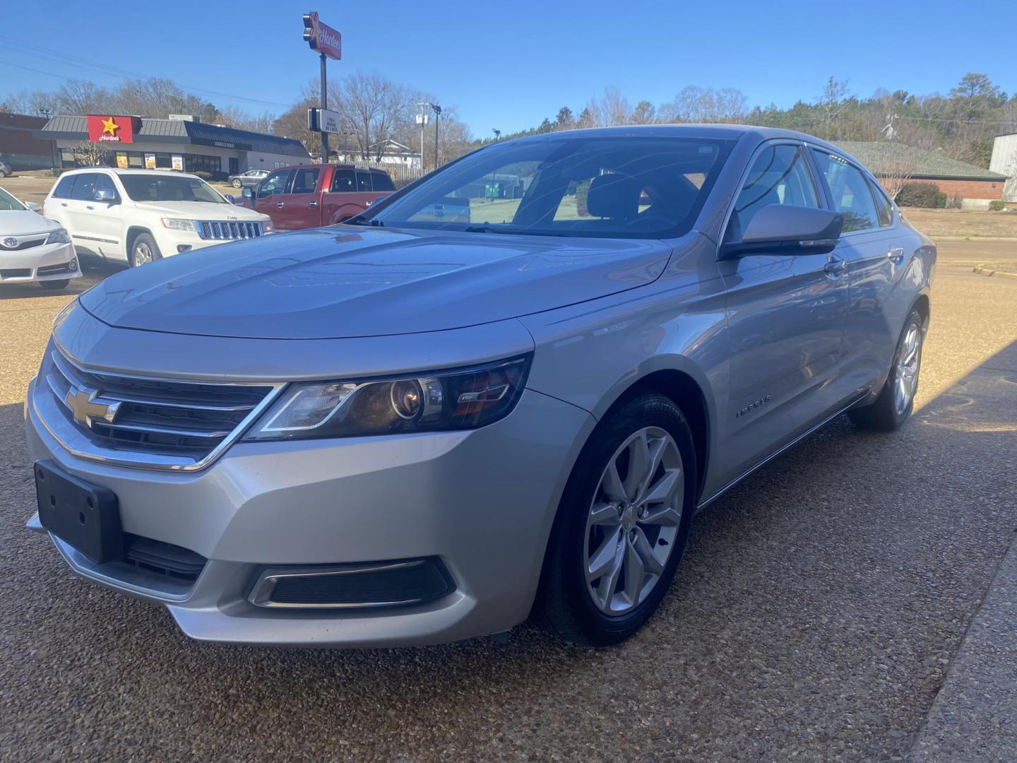 2017 SILVER CHEVROLET IMPALA LT (1LT) (2G1105SA8H9) , located at 922 W. Beacon St., Philadelphia, MS, 39350, (601) 650-3675, 32.770447, -89.127151 - Photo#2