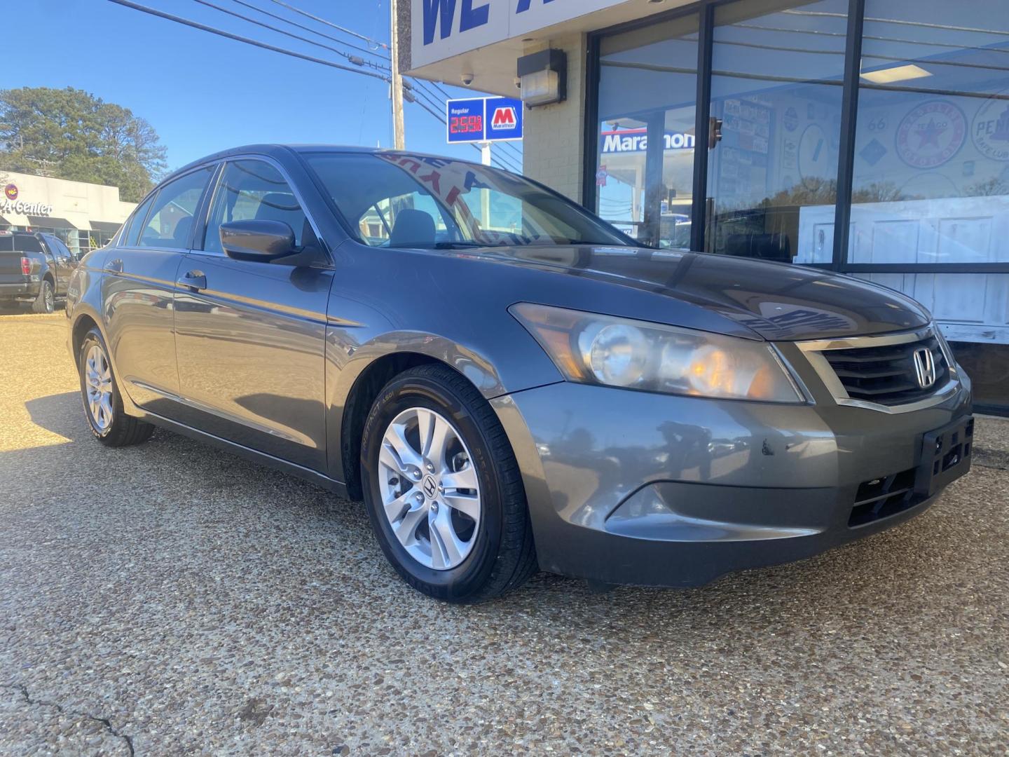 2010 GRAY HONDA ACCORD LX-P (1HGCP2F42AA) , located at 922 W. Beacon St., Philadelphia, MS, 39350, (601) 650-3675, 32.770447, -89.127151 - Photo#0