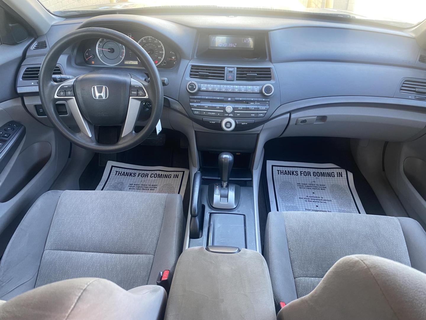 2010 GRAY HONDA ACCORD LX-P (1HGCP2F42AA) , located at 922 W. Beacon St., Philadelphia, MS, 39350, (601) 650-3675, 32.770447, -89.127151 - Photo#12