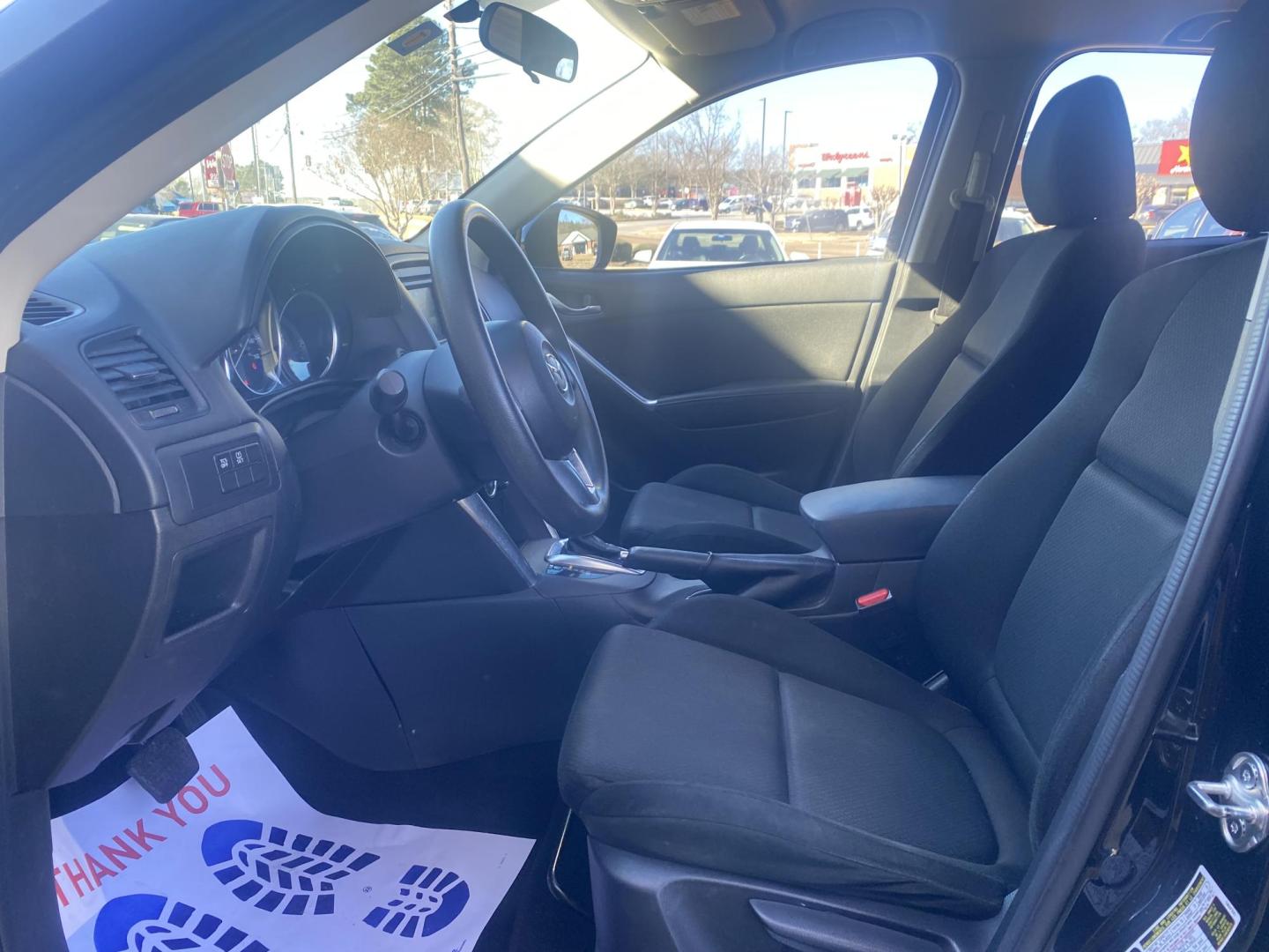 2015 BLACK MAZDA CX-5 SPORT (JM3KE2BE1F0) , located at 922 W. Beacon St., Philadelphia, MS, 39350, (601) 650-3675, 32.770447, -89.127151 - Photo#8