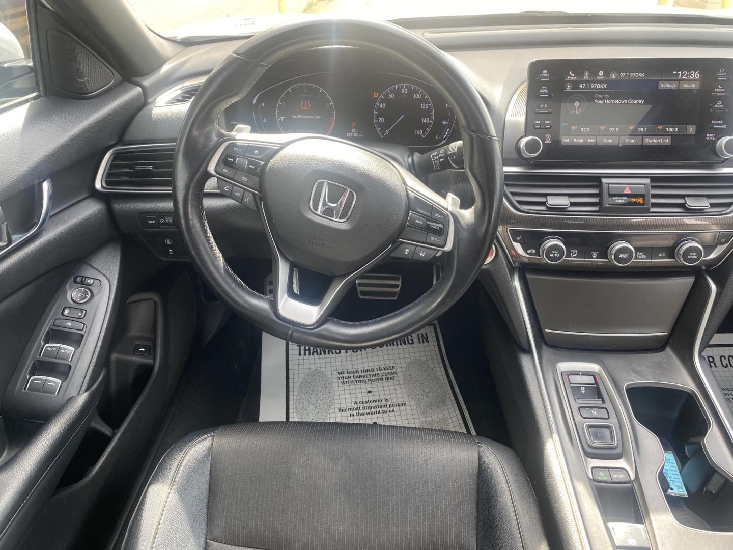 2018 WHITE HONDA ACCORD SPORT (1HGCV2F3XJA) , located at 922 W. Beacon St., Philadelphia, MS, 39350, (601) 650-3675, 32.770447, -89.127151 - Photo#18