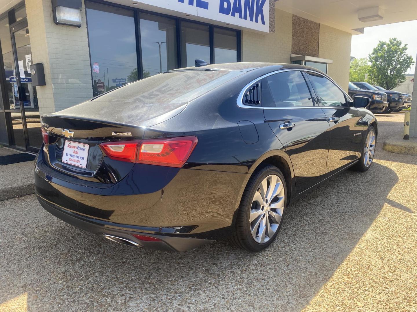 2017 BLACK CHEVROLET MALIBU LTZ (2LZ) (1G1ZH5SX0HF) , located at 922 W. Beacon St., Philadelphia, MS, 39350, (601) 650-3675, 32.770447, -89.127151 - Photo#5