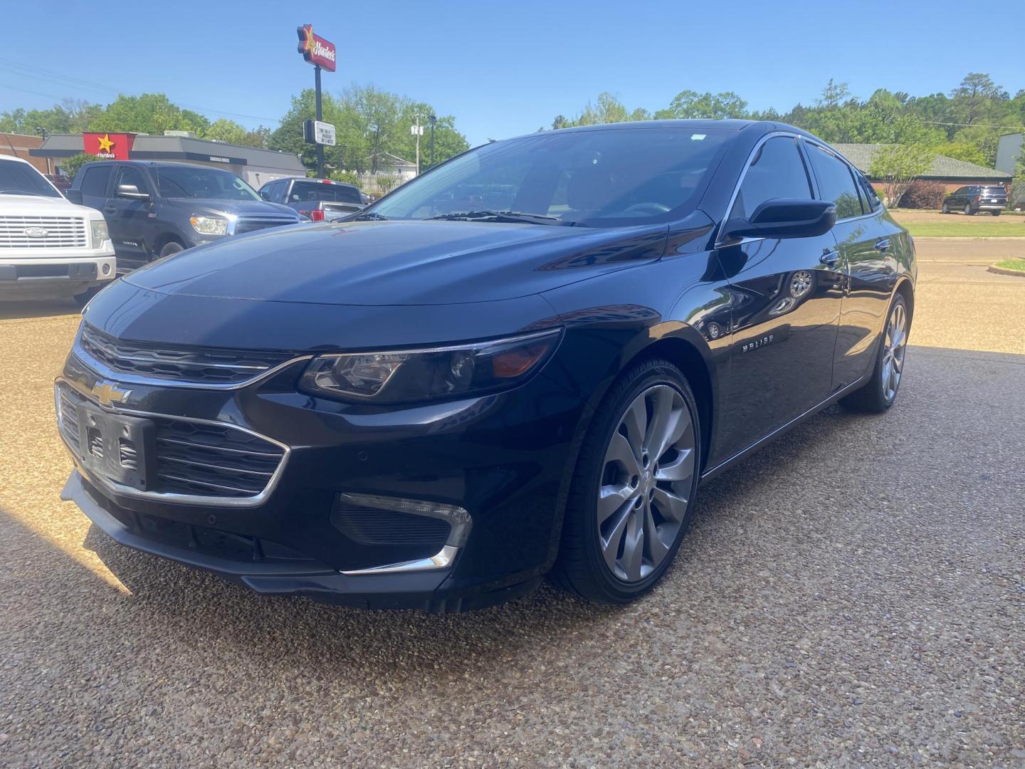 2017 BLACK CHEVROLET MALIBU LTZ (2LZ) (1G1ZH5SX0HF) , located at 922 W. Beacon St., Philadelphia, MS, 39350, (601) 650-3675, 32.770447, -89.127151 - Photo#2
