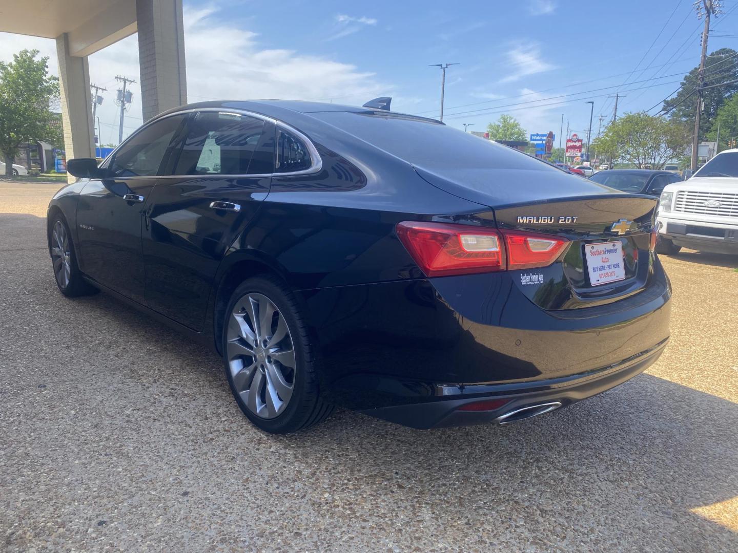2017 BLACK CHEVROLET MALIBU LTZ (2LZ) (1G1ZH5SX0HF) , located at 922 W. Beacon St., Philadelphia, MS, 39350, (601) 650-3675, 32.770447, -89.127151 - Photo#3