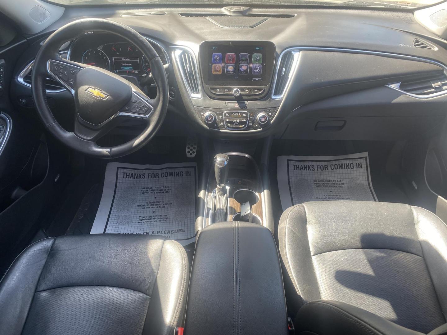 2017 BLACK CHEVROLET MALIBU LTZ (2LZ) (1G1ZH5SX0HF) , located at 922 W. Beacon St., Philadelphia, MS, 39350, (601) 650-3675, 32.770447, -89.127151 - Photo#16