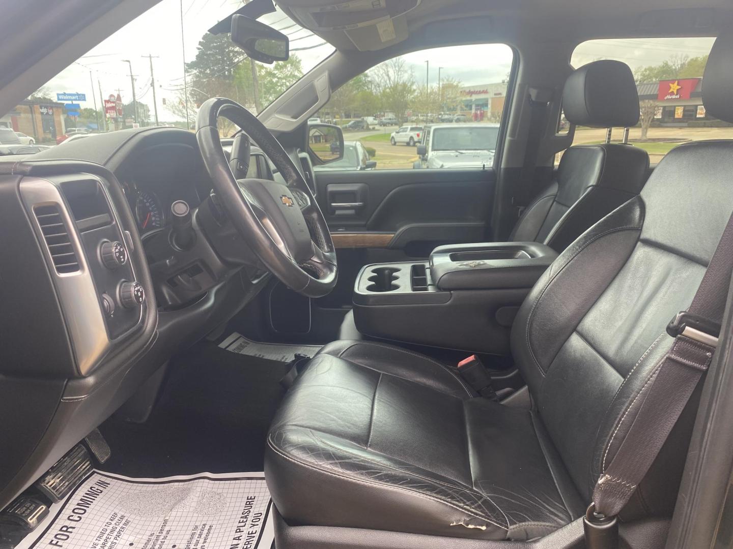 2015 BLACK CHEVROLET SILVERADO LTZ (3GCUKSEC7FG) , located at 922 W. Beacon St., Philadelphia, MS, 39350, (601) 650-3675, 32.770447, -89.127151 - Photo#9