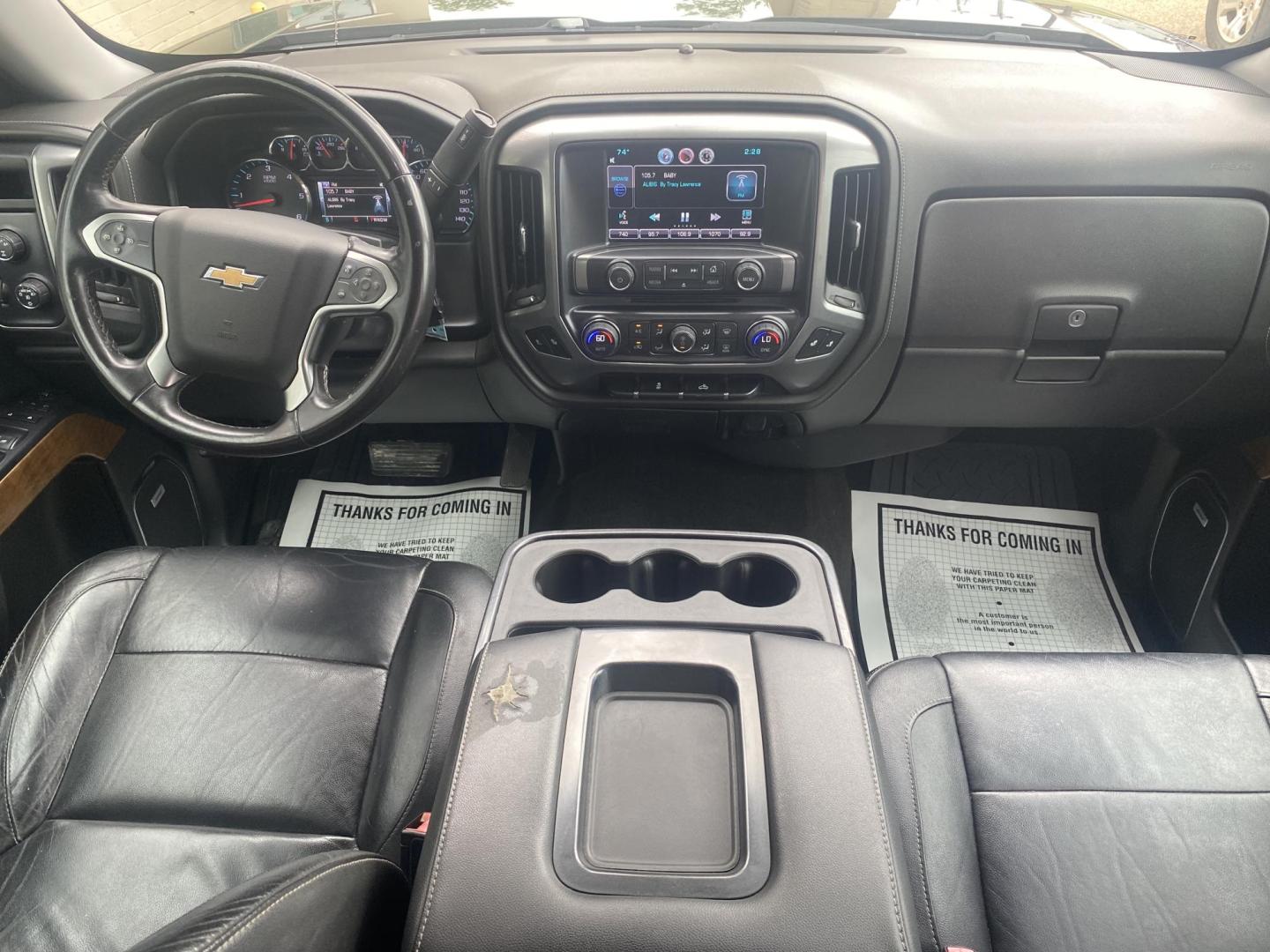 2015 BLACK CHEVROLET SILVERADO LTZ (3GCUKSEC7FG) , located at 922 W. Beacon St., Philadelphia, MS, 39350, (601) 650-3675, 32.770447, -89.127151 - Photo#16