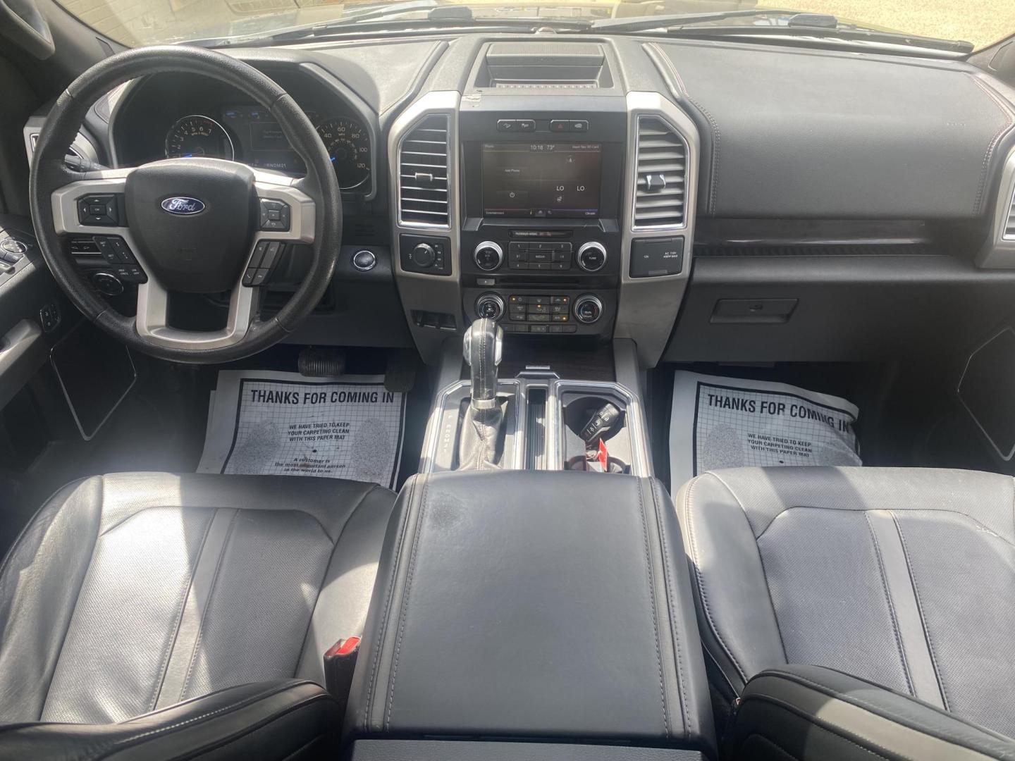 2015 GRAY FORD F-150 PLATINUM (1FTEW1EG5FF) , located at 922 W. Beacon St., Philadelphia, MS, 39350, (601) 650-3675, 32.770447, -89.127151 - Photo#16