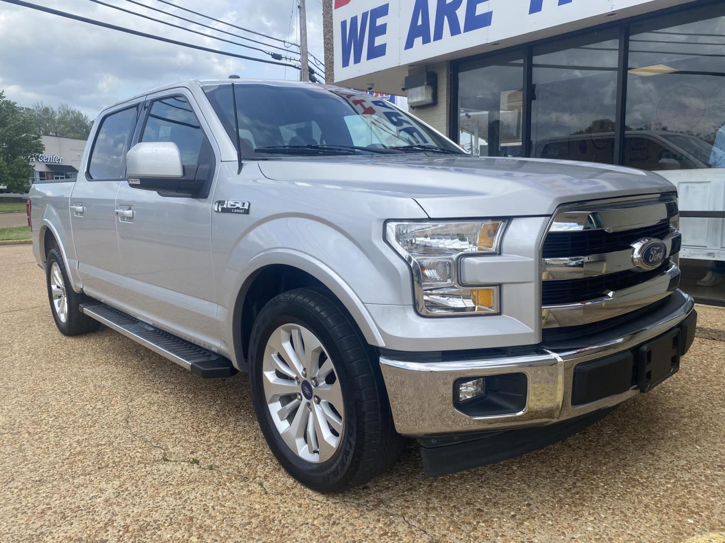 2015 SILVER FORD F-150 XL; PLATINUM; (1FTEW1CF2FK) , located at 922 W. Beacon St., Philadelphia, MS, 39350, (601) 650-3675, 32.770447, -89.127151 - Photo#0