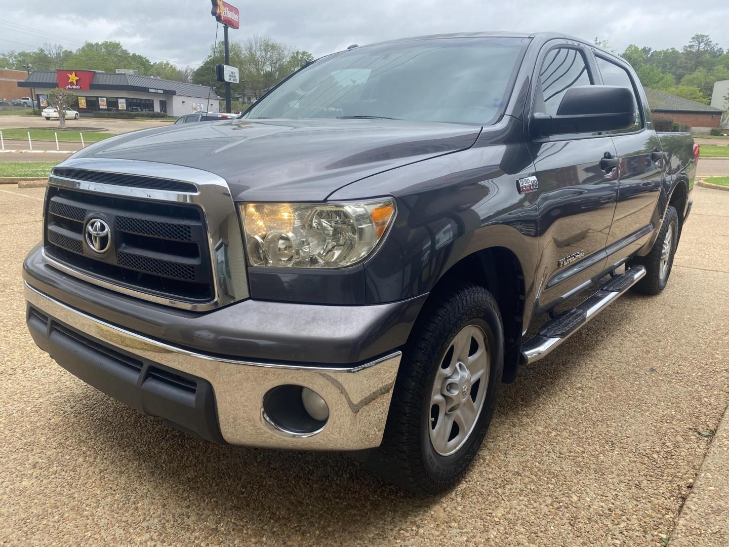 2012 GRAY TOYOTA TUNDRA SR5 (5TFEY5F17CX) , located at 922 W. Beacon St., Philadelphia, MS, 39350, (601) 650-3675, 32.770447, -89.127151 - Photo#2