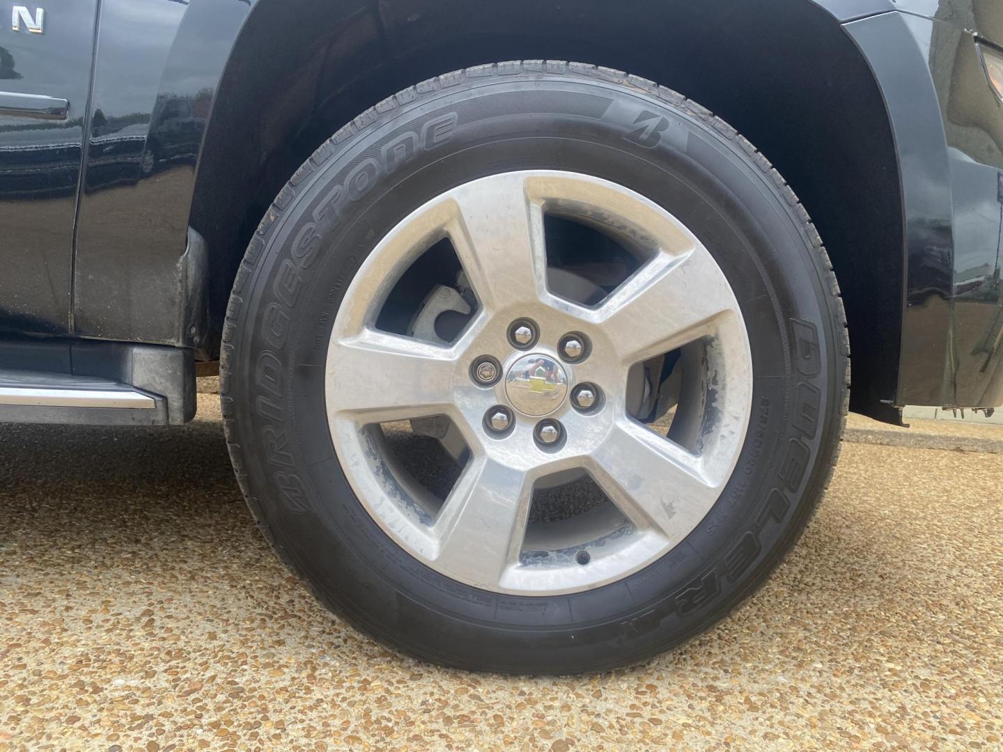 2015 BLACK CHEVROLET SUBURBAN LTZ (1GNSKKKC8FR) , located at 922 W. Beacon St., Philadelphia, MS, 39350, (601) 650-3675, 32.770447, -89.127151 - Photo#7