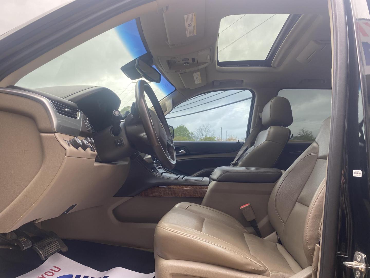 2015 BLACK CHEVROLET SUBURBAN LTZ (1GNSKKKC8FR) , located at 922 W. Beacon St., Philadelphia, MS, 39350, (601) 650-3675, 32.770447, -89.127151 - Photo#9