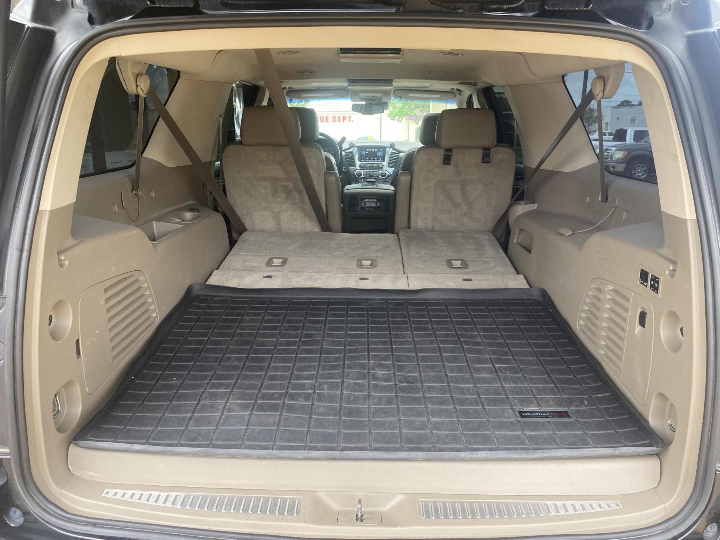 2015 BLACK CHEVROLET SUBURBAN LTZ (1GNSKKKC8FR) , located at 922 W. Beacon St., Philadelphia, MS, 39350, (601) 650-3675, 32.770447, -89.127151 - Photo#17