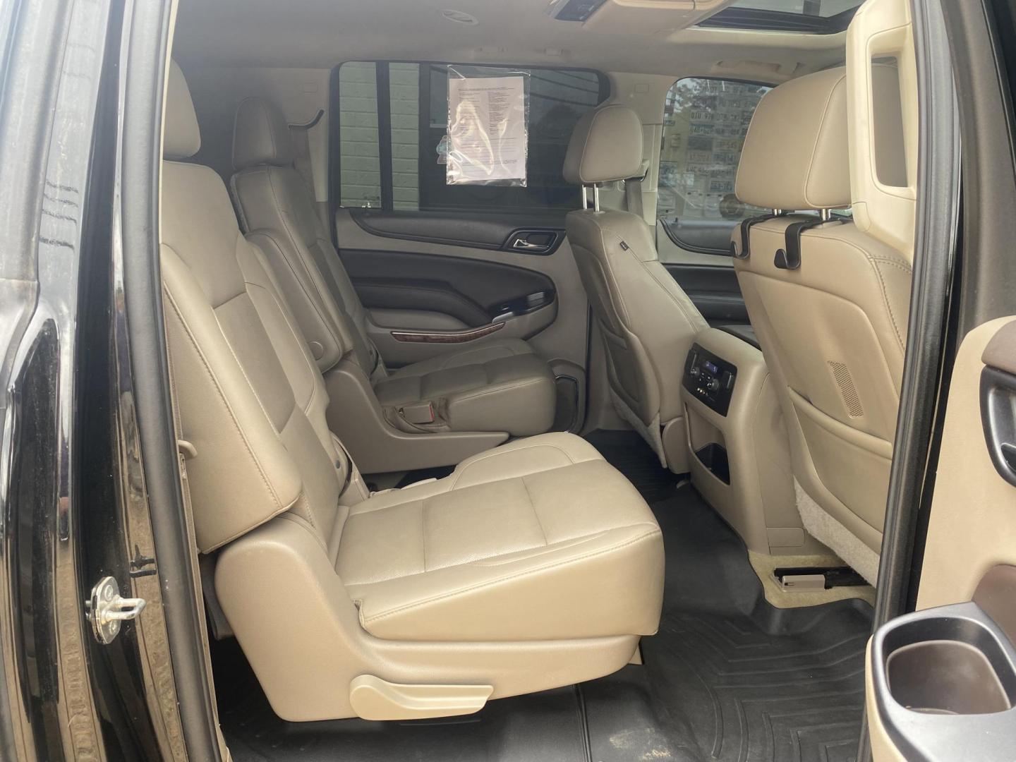 2015 BLACK CHEVROLET SUBURBAN LTZ (1GNSKKKC8FR) , located at 922 W. Beacon St., Philadelphia, MS, 39350, (601) 650-3675, 32.770447, -89.127151 - Photo#14