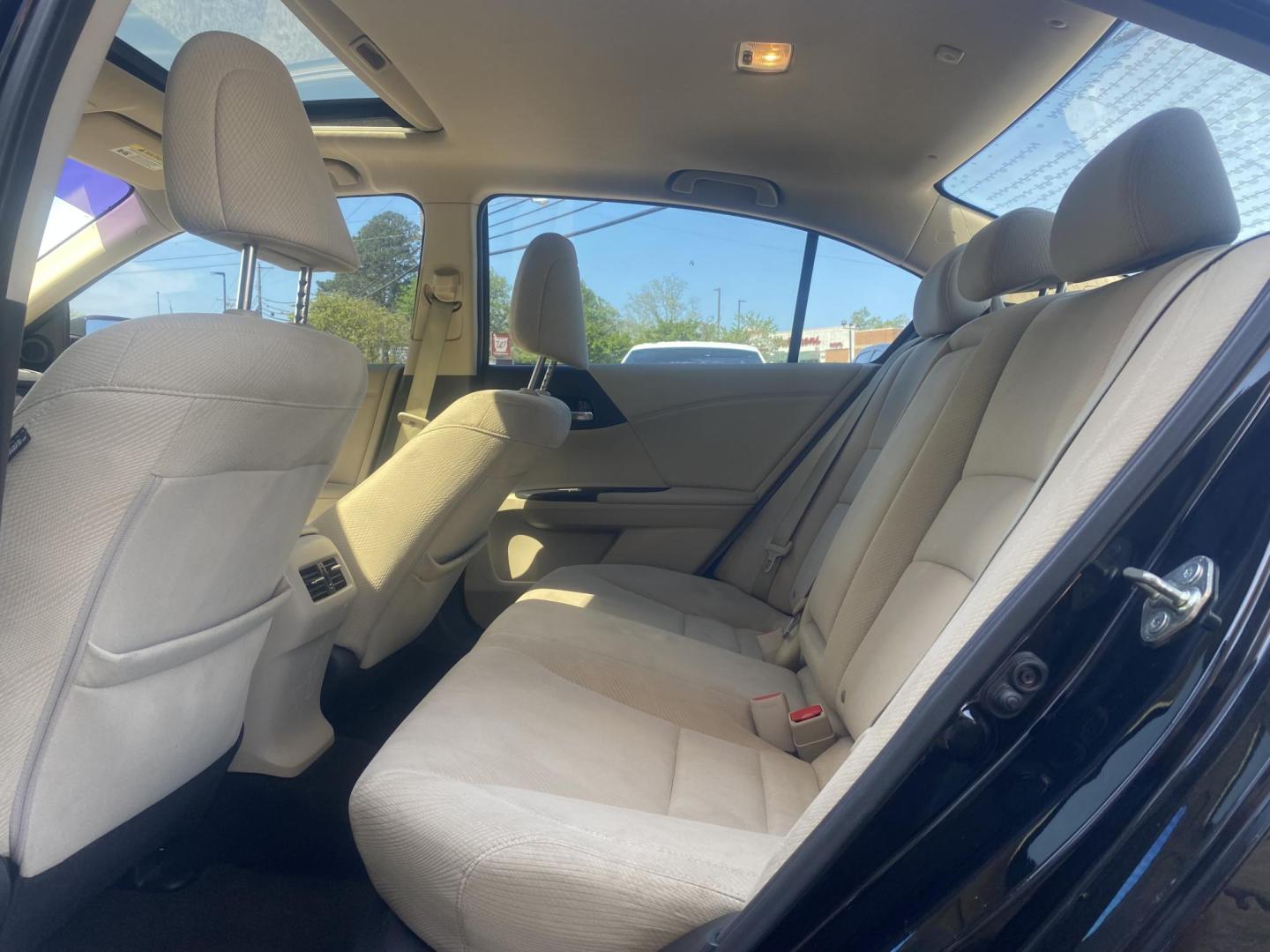2017 BLACK HONDA ACCORD EX (1HGCR2F71HA) , located at 922 W. Beacon St., Philadelphia, MS, 39350, (601) 650-3675, 32.770447, -89.127151 - Photo#13