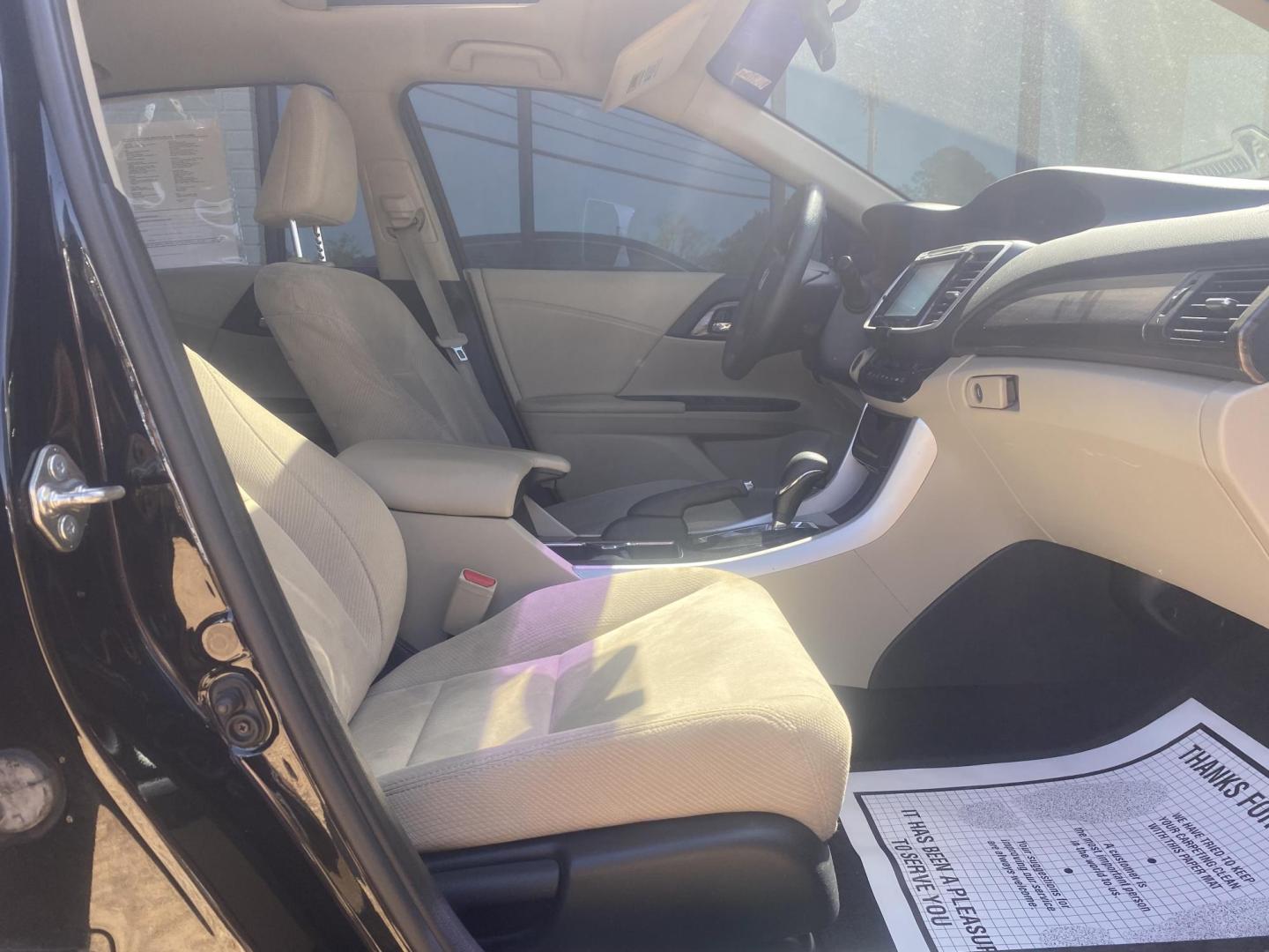 2017 BLACK HONDA ACCORD EX (1HGCR2F71HA) , located at 922 W. Beacon St., Philadelphia, MS, 39350, (601) 650-3675, 32.770447, -89.127151 - Photo#10
