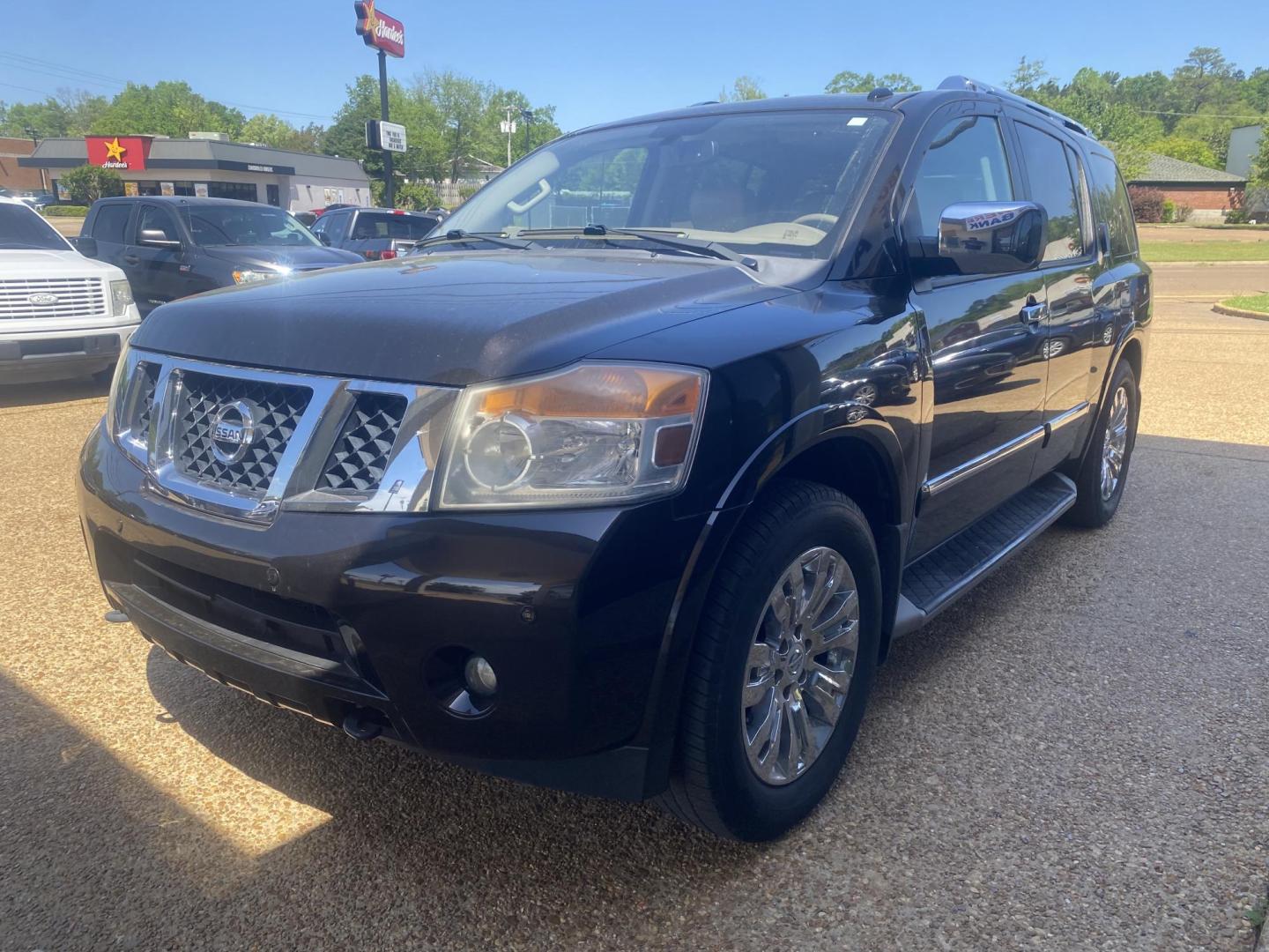 2015 BROWN NISSAN ARMADA PLATINUM (5N1AA0NF6FN) , located at 922 W. Beacon St., Philadelphia, MS, 39350, (601) 650-3675, 32.770447, -89.127151 - Photo#2