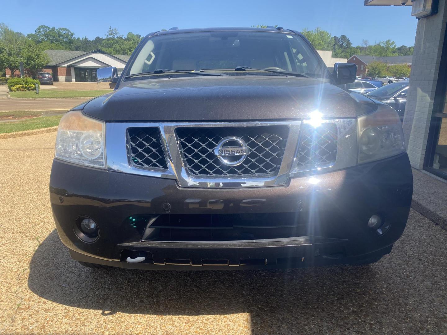 2015 BROWN NISSAN ARMADA PLATINUM (5N1AA0NF6FN) , located at 922 W. Beacon St., Philadelphia, MS, 39350, (601) 650-3675, 32.770447, -89.127151 - Photo#1