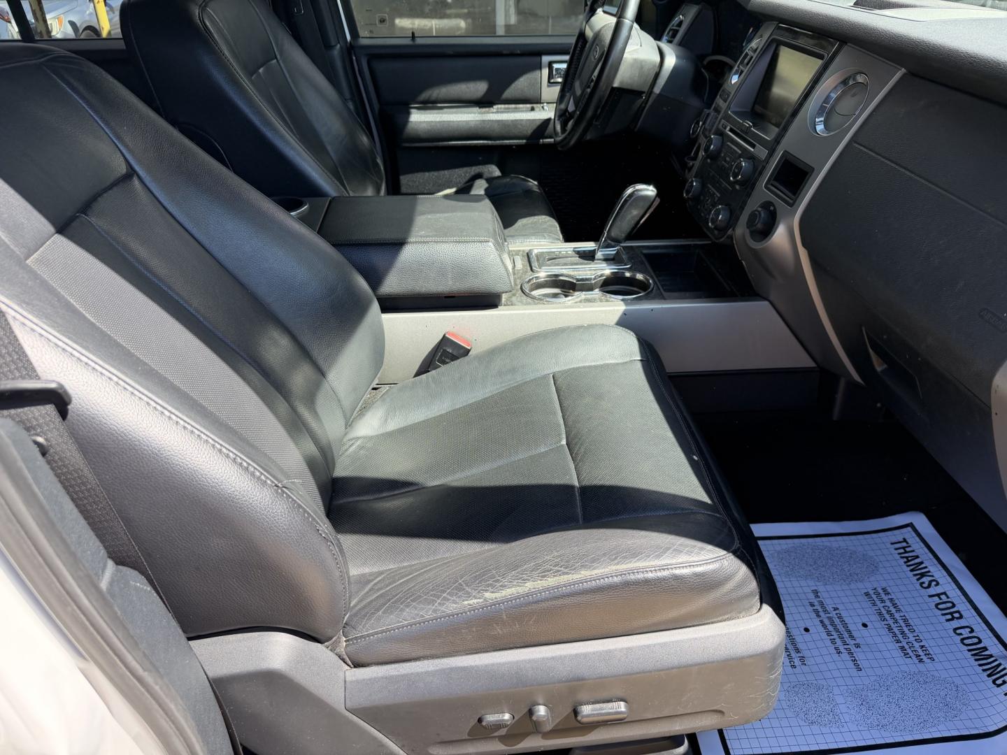 2015 WHITE FORD EXPEDITION LIMITED (1FMJU1KT6FE) , located at 922 W. Beacon St., Philadelphia, MS, 39350, (601) 650-3675, 32.770447, -89.127151 - Photo#10