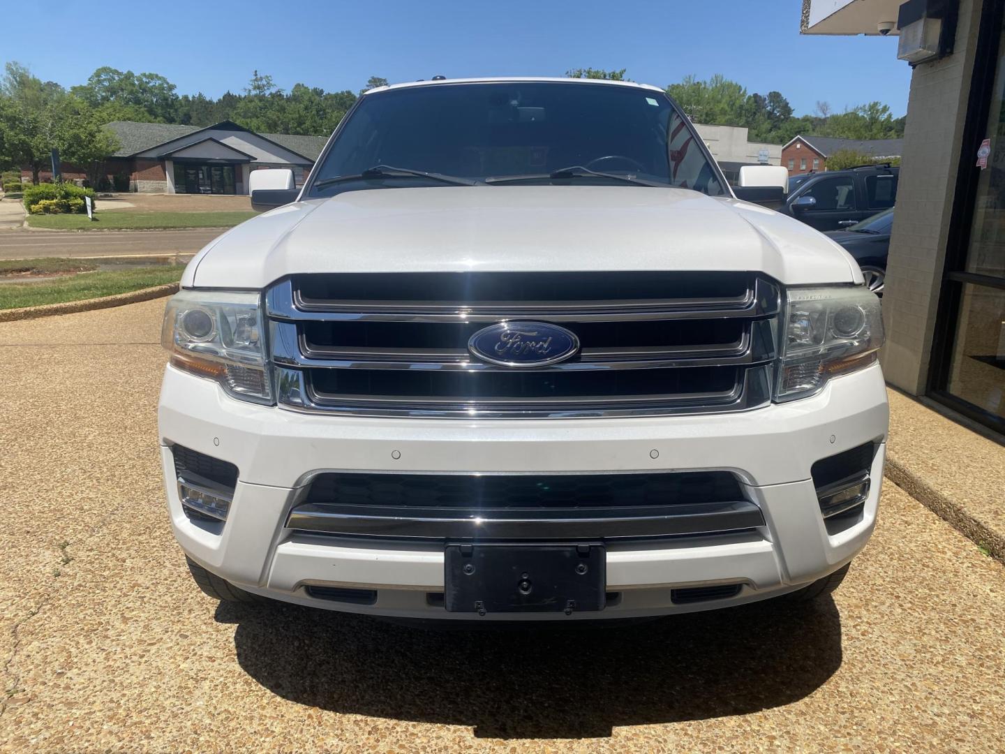 2015 WHITE FORD EXPEDITION LIMITED (1FMJU1KT6FE) , located at 922 W. Beacon St., Philadelphia, MS, 39350, (601) 650-3675, 32.770447, -89.127151 - Photo#1