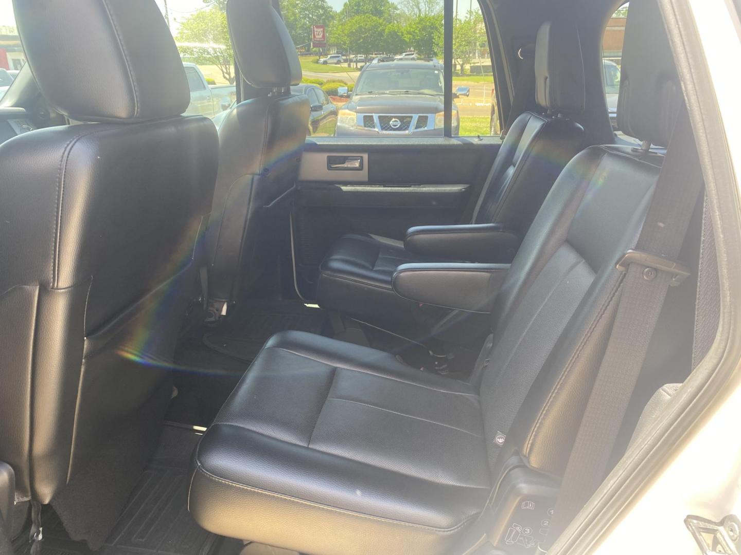 2015 WHITE FORD EXPEDITION LIMITED (1FMJU1KT6FE) , located at 922 W. Beacon St., Philadelphia, MS, 39350, (601) 650-3675, 32.770447, -89.127151 - Photo#13