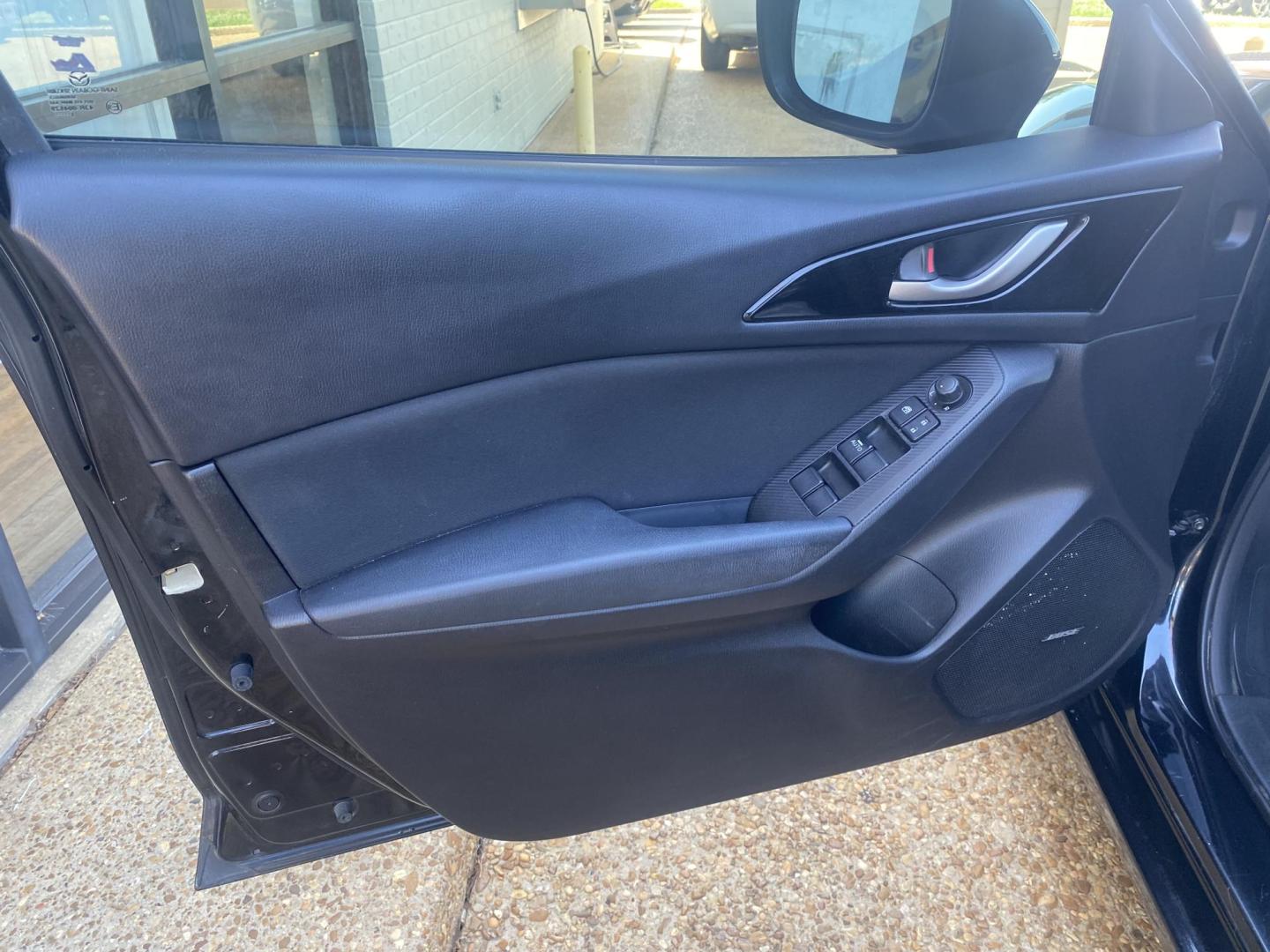 2016 BLACK MAZDA MAZDA3 I GRAND TOURI (3MZBM1W79GM) , located at 922 W. Beacon St., Philadelphia, MS, 39350, (601) 650-3675, 32.770447, -89.127151 - Photo#8